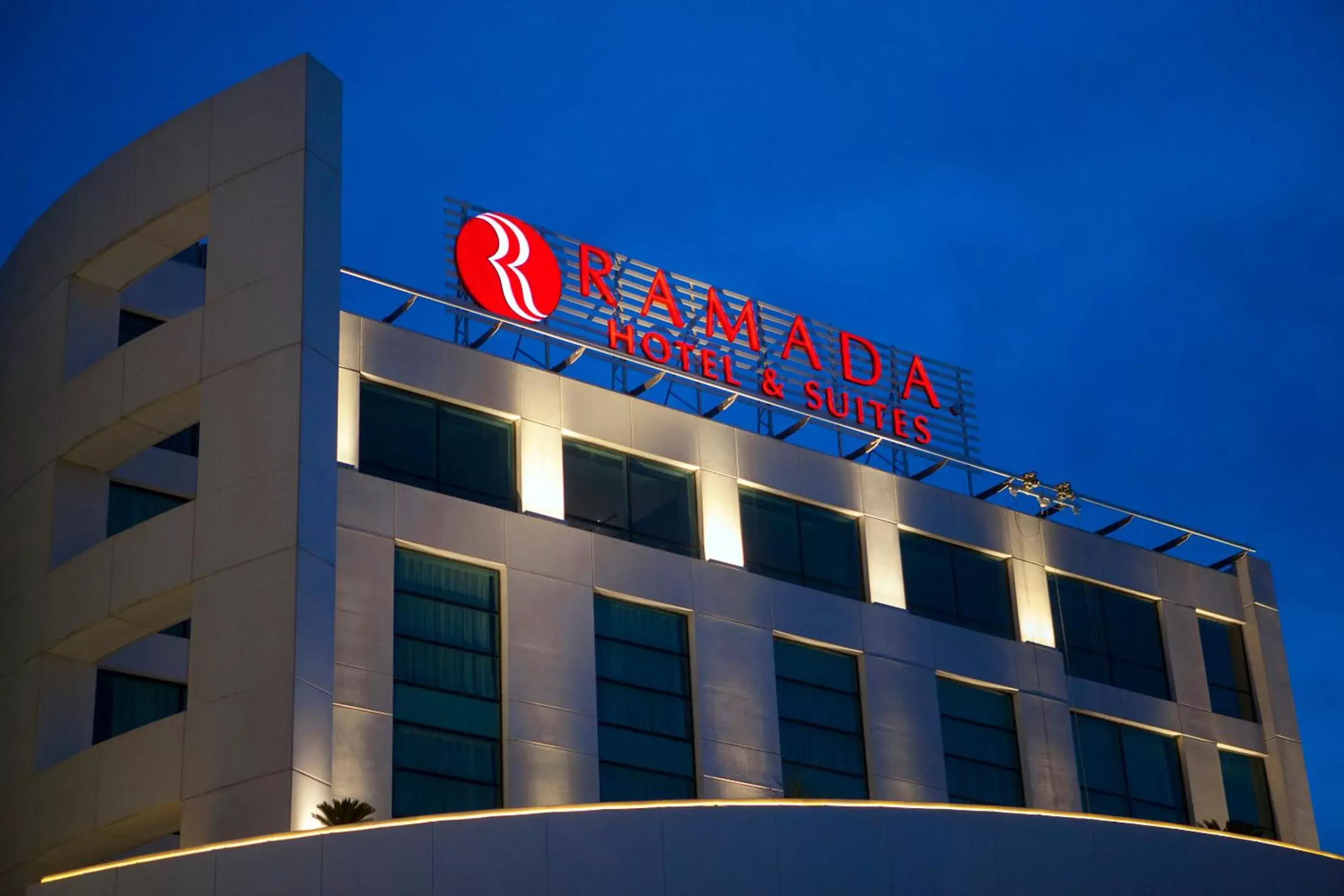 Night, Property Building in Ramada Hotel & Suites by Wyndham Izmir Kemalpasa