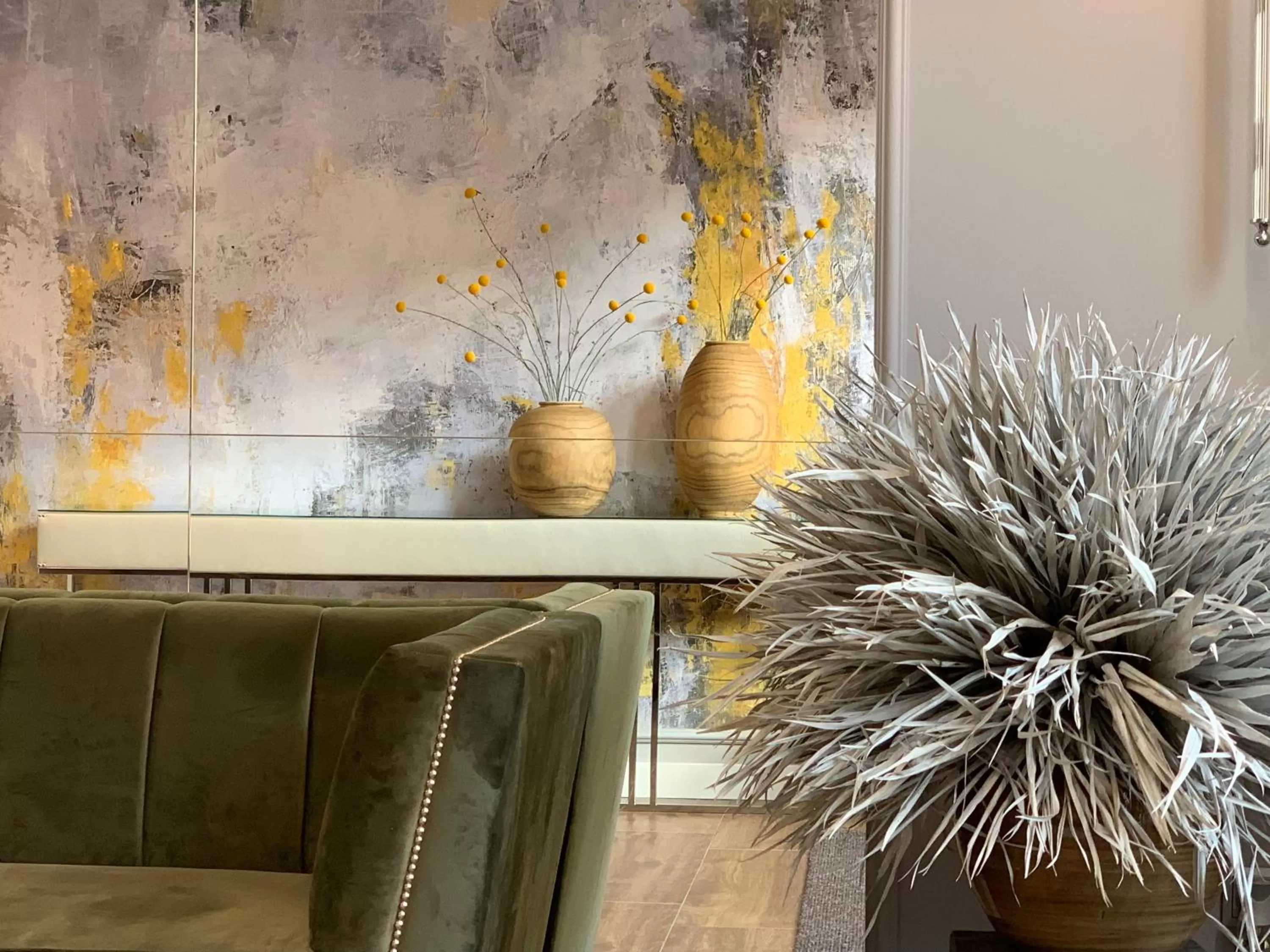 Lobby or reception in Boutique Hotel Center