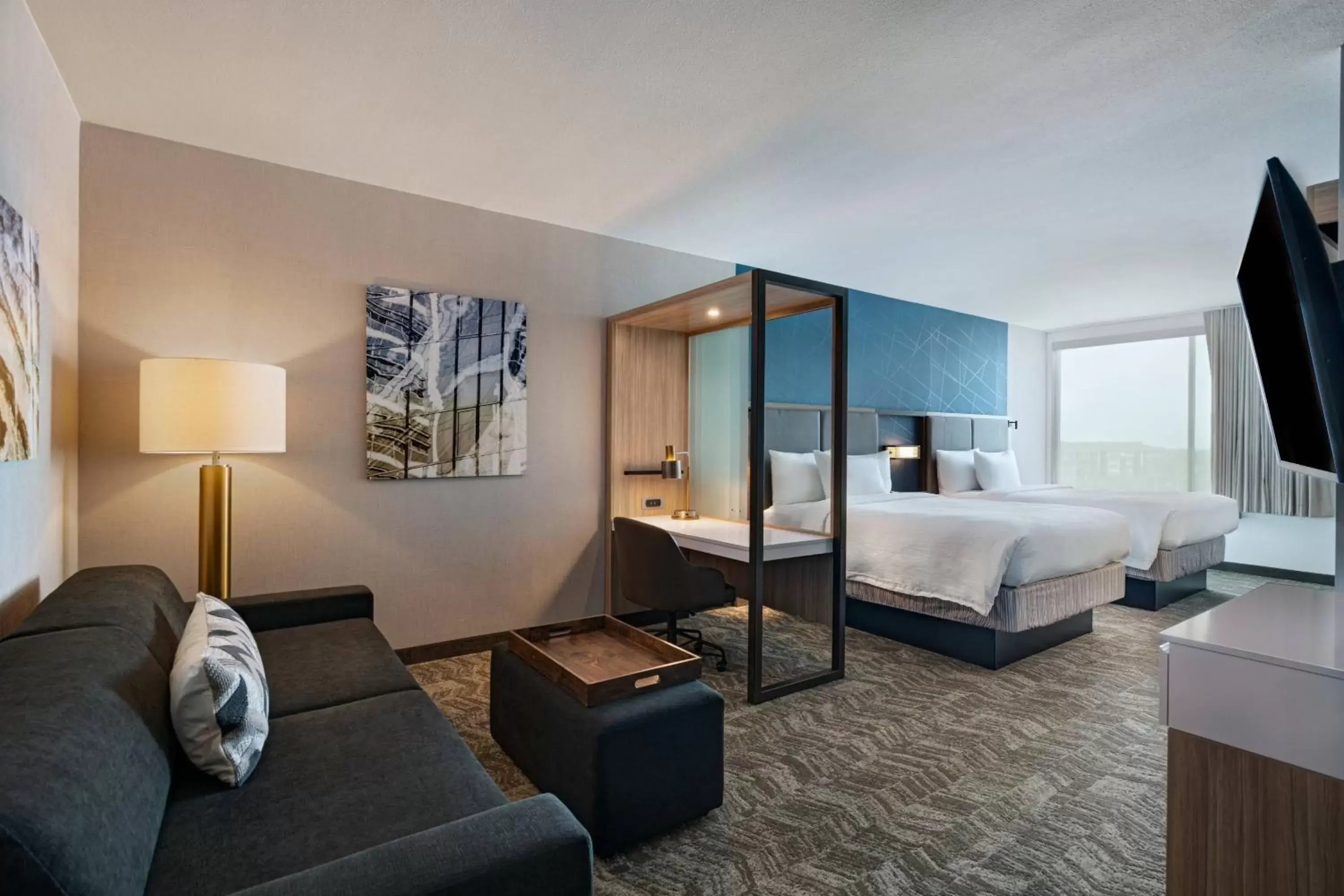 Bedroom in SpringHill Suites by Marriott Dallas Richardson/University Area