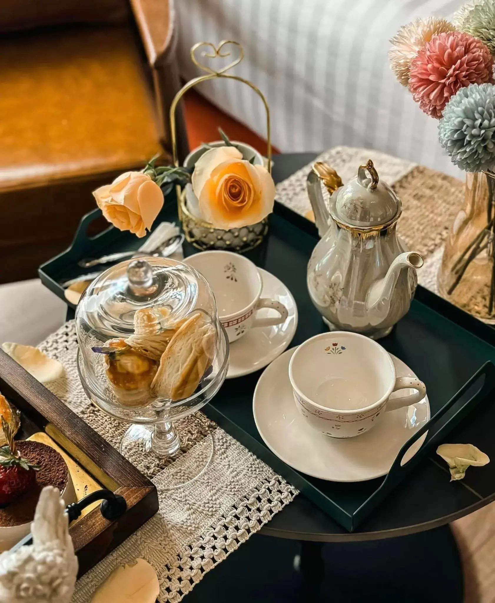 Breakfast in De La Sol Villa Dalat Breakfast in De La Sol Villa Dalat