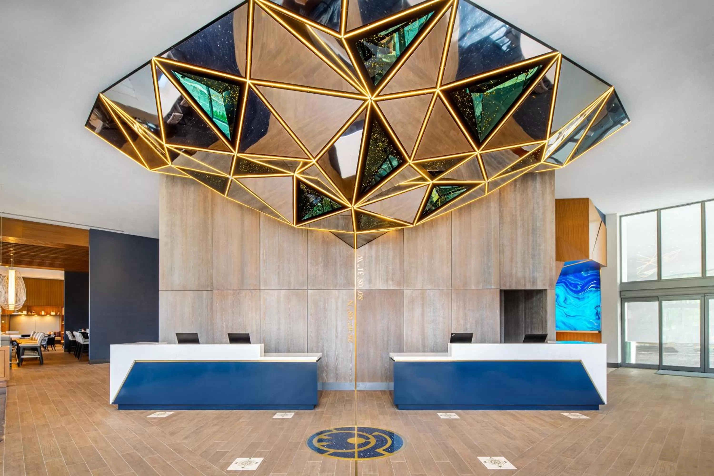 Lobby or reception in Hyatt Centric Las Olas Fort Lauderdale