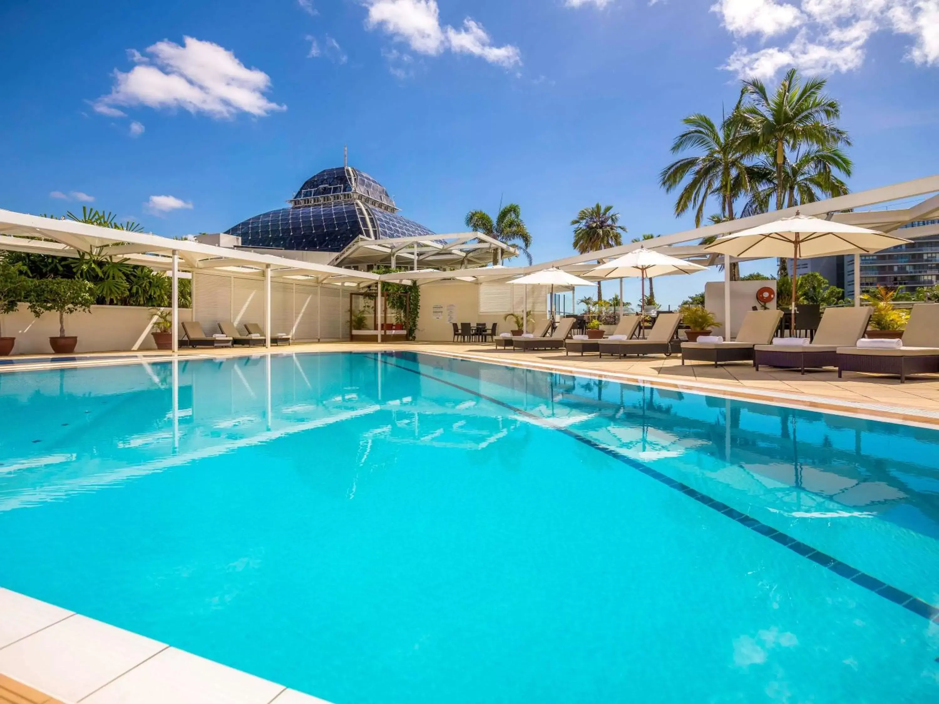 Property building, Swimming Pool in Pullman Reef Hotel Casino