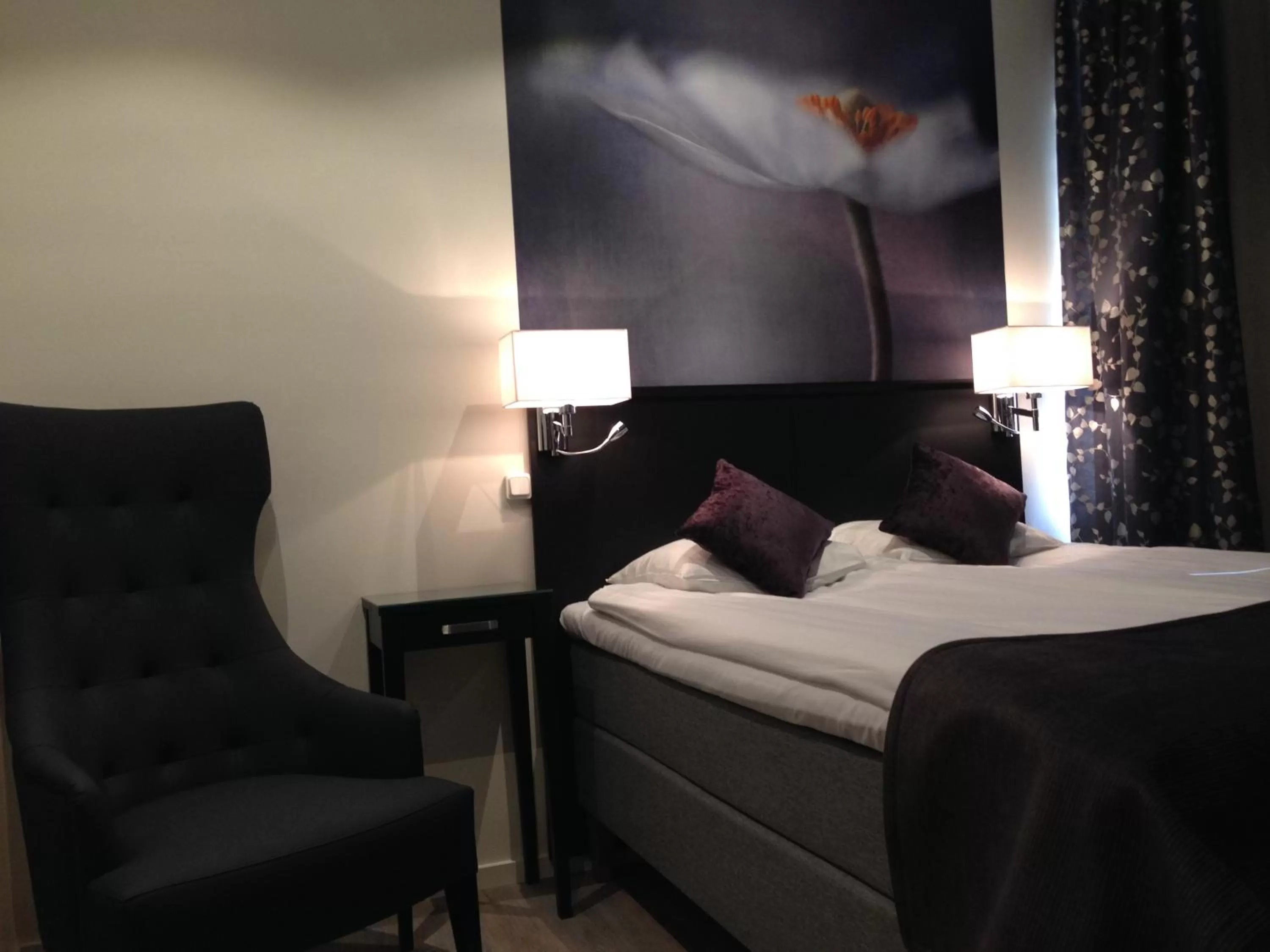 Bed in STF Hotell Rum Oscar