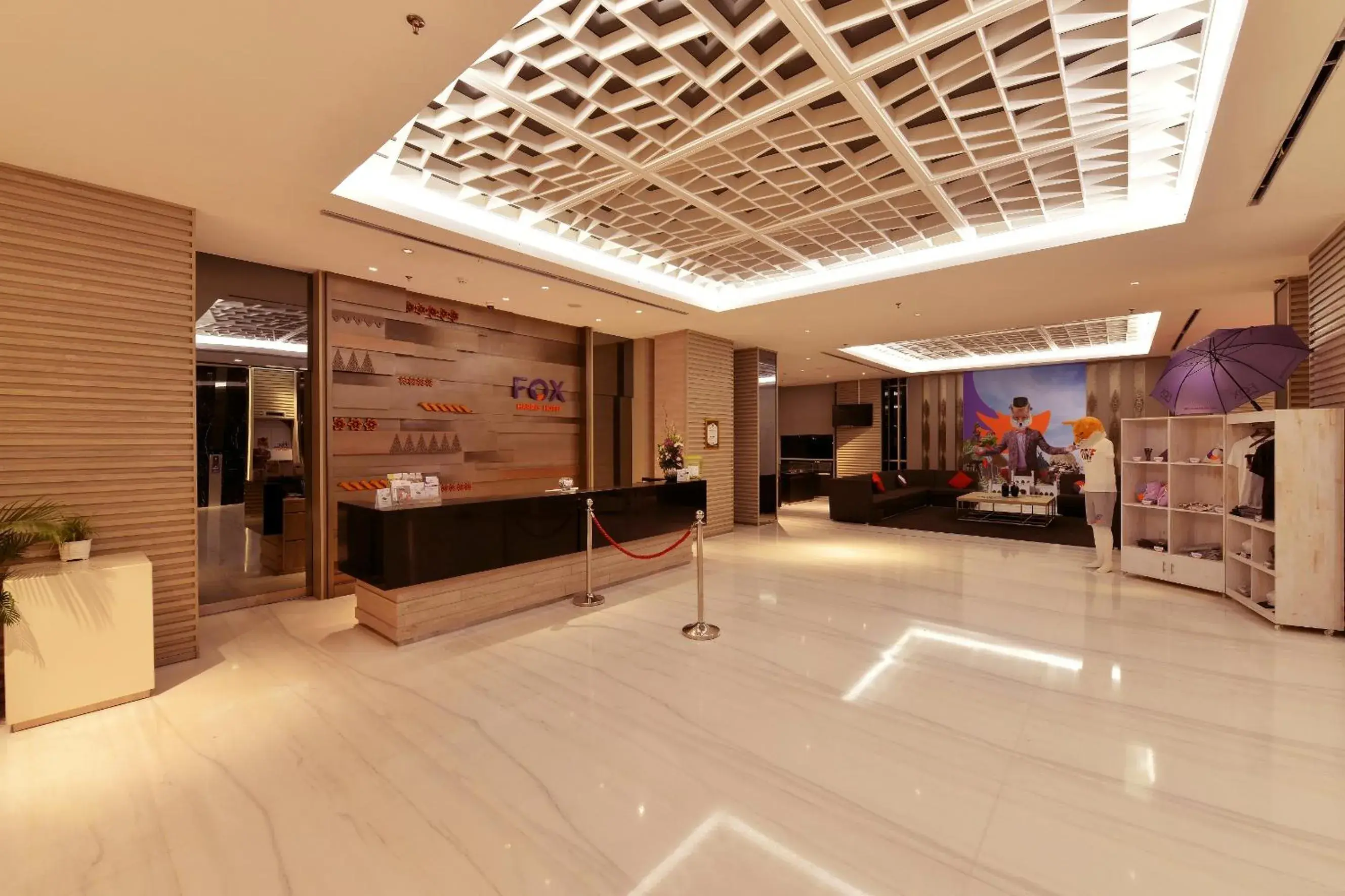 Lobby or reception, Lobby/Reception in FOX Hotel Pekanbaru