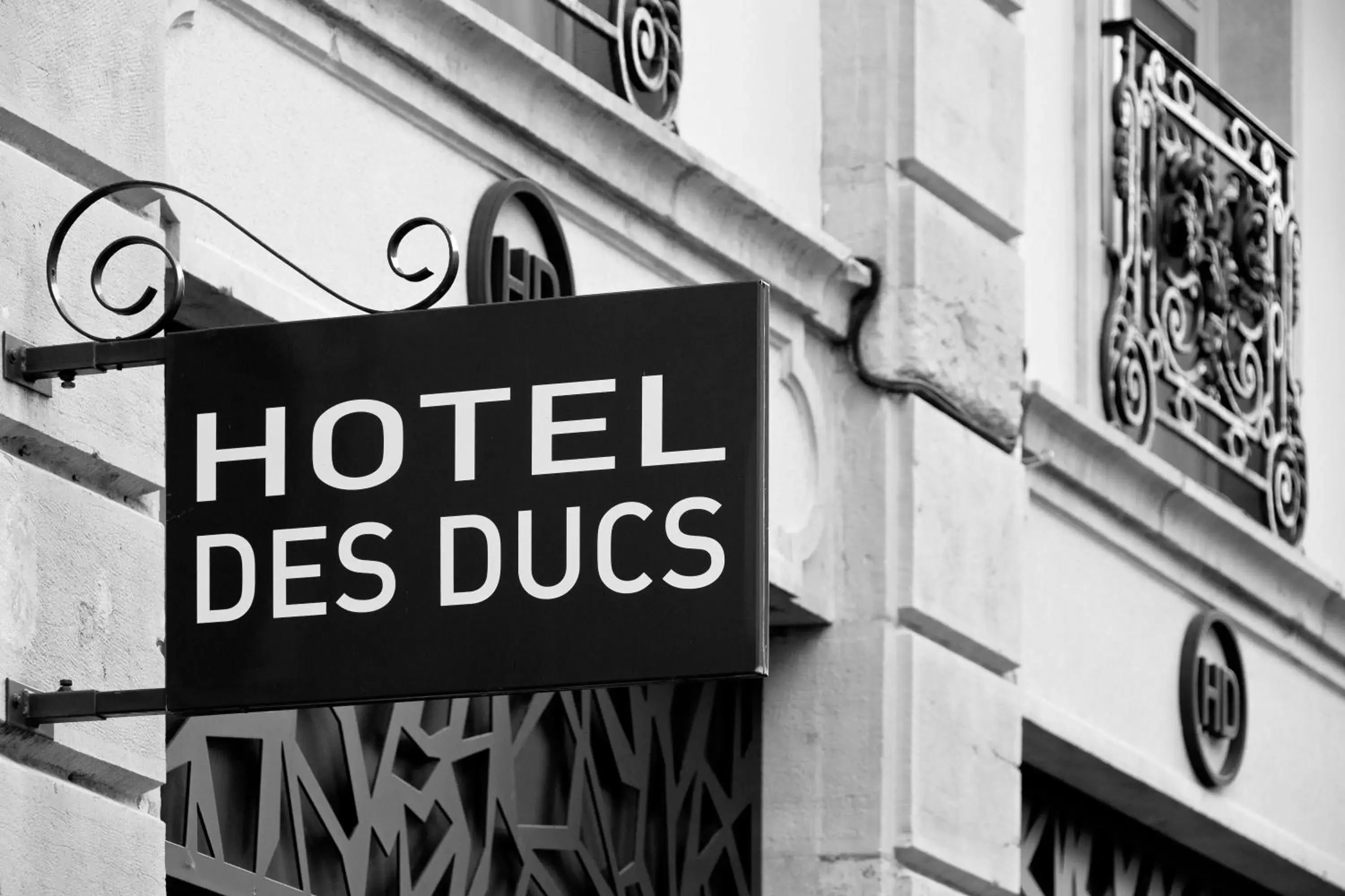 Facade/entrance, Property Logo/Sign in Hôtel des Ducs