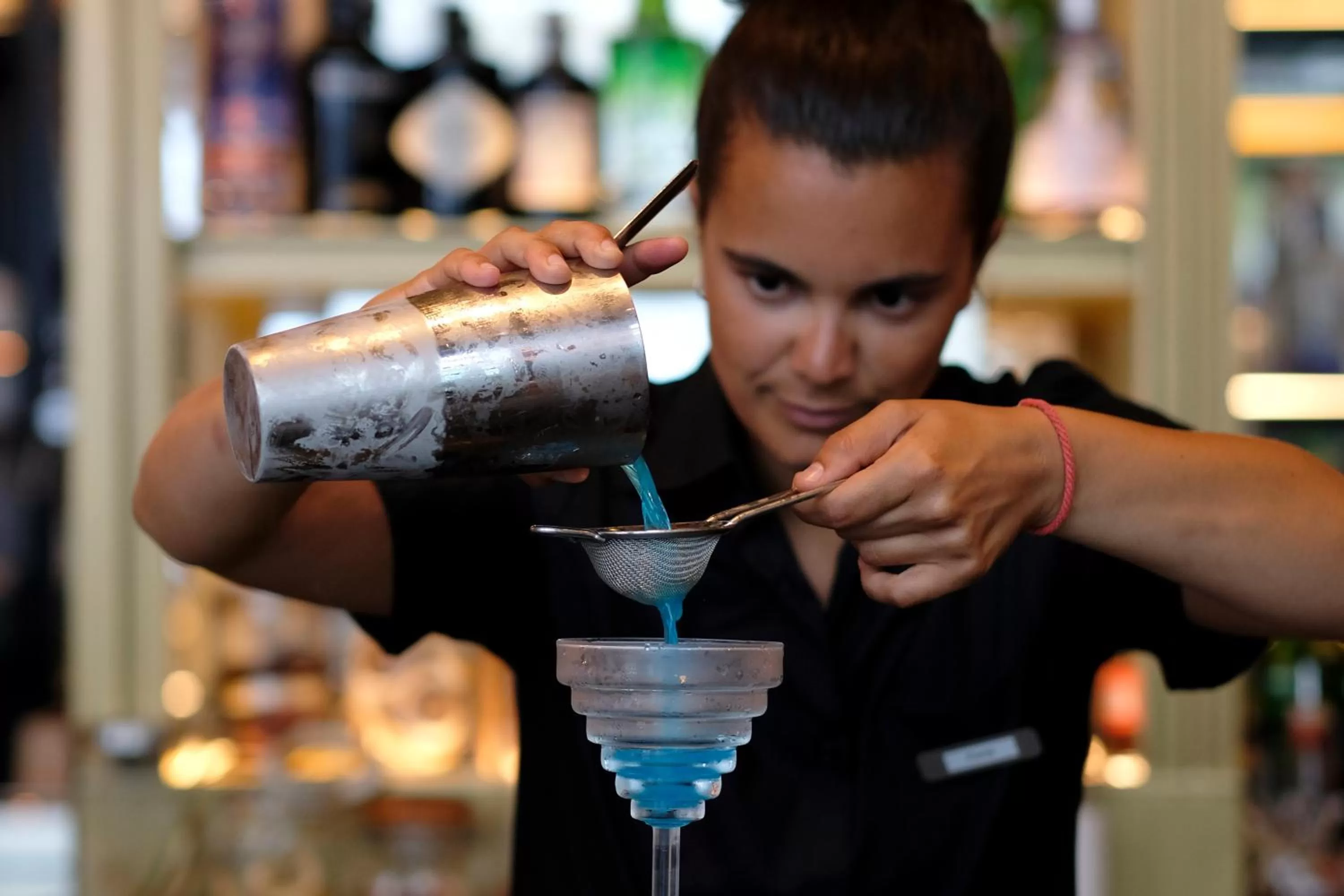 Lounge or bar in Sofitel Barcelona Skipper