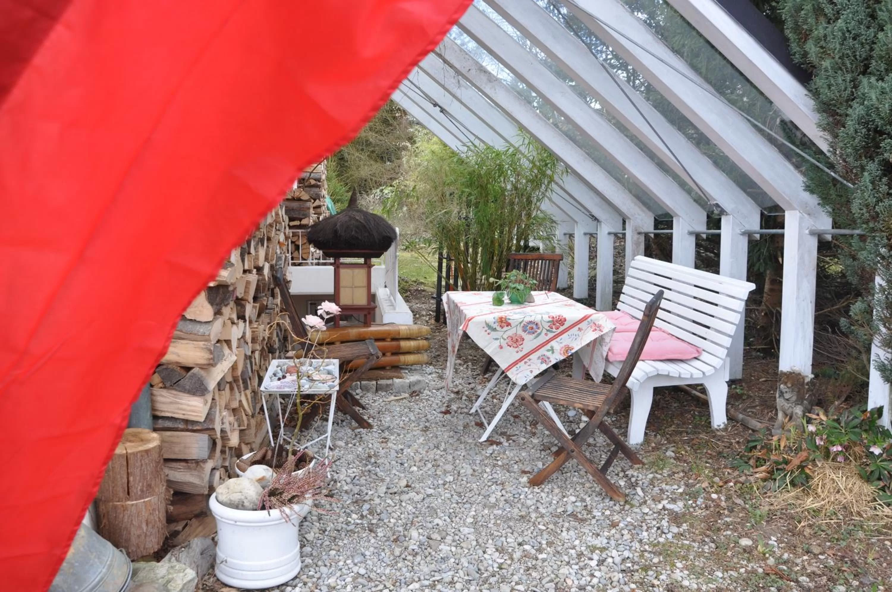 Balcony/Terrace in Bed and Breakfast Bavaria München