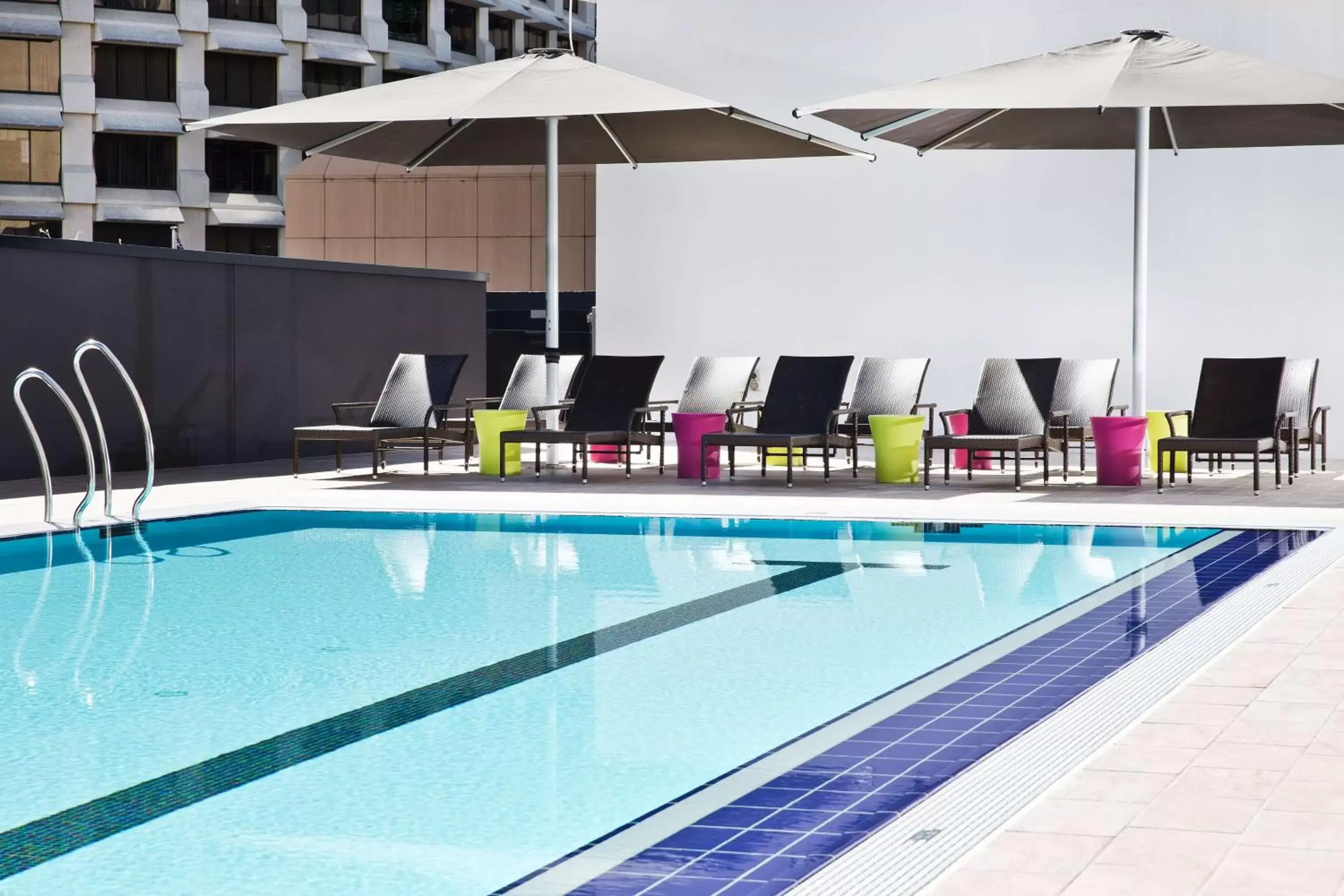 Pool view, Swimming Pool in Hilton Brisbane