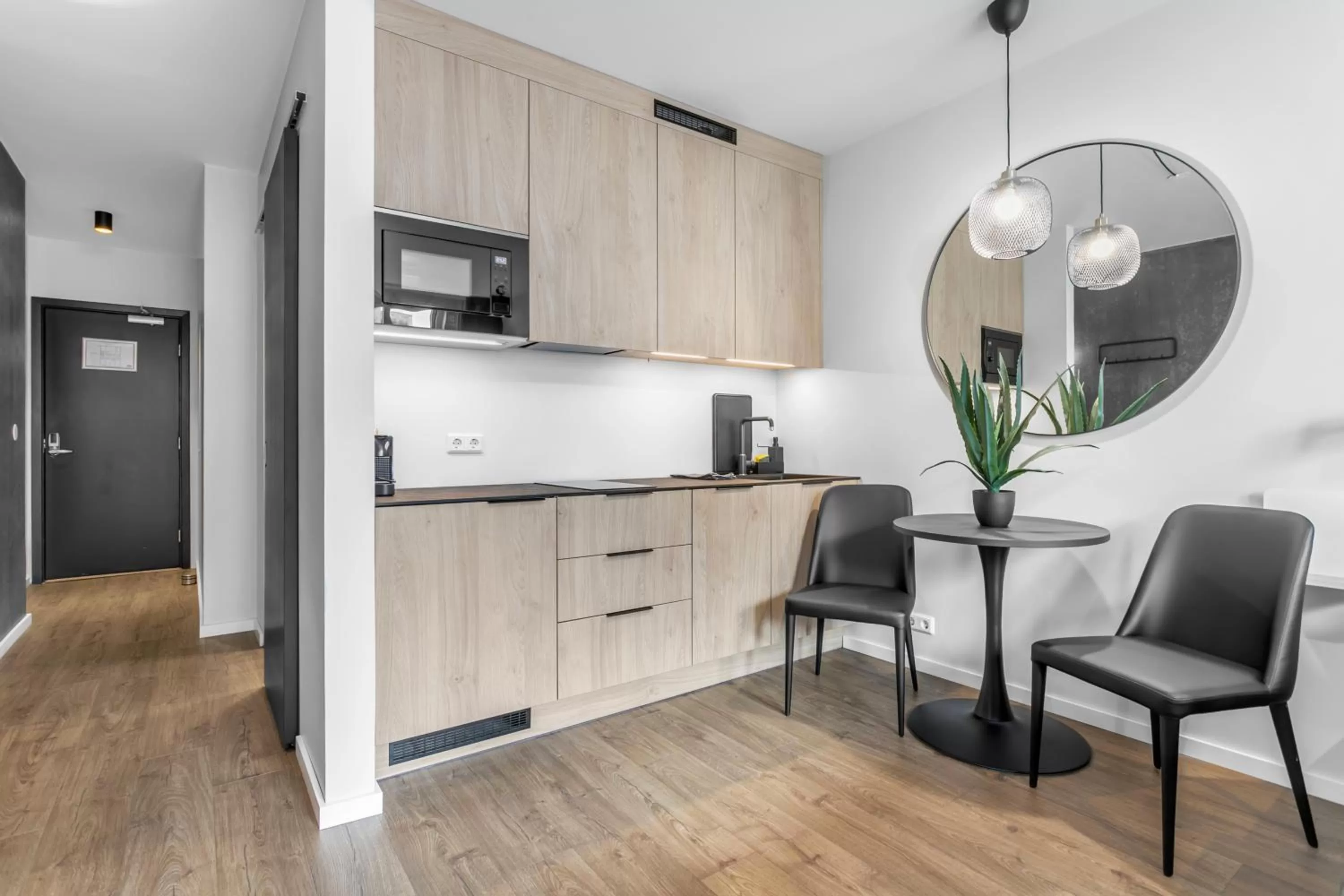 Kitchen or kitchenette in Hotel Vera