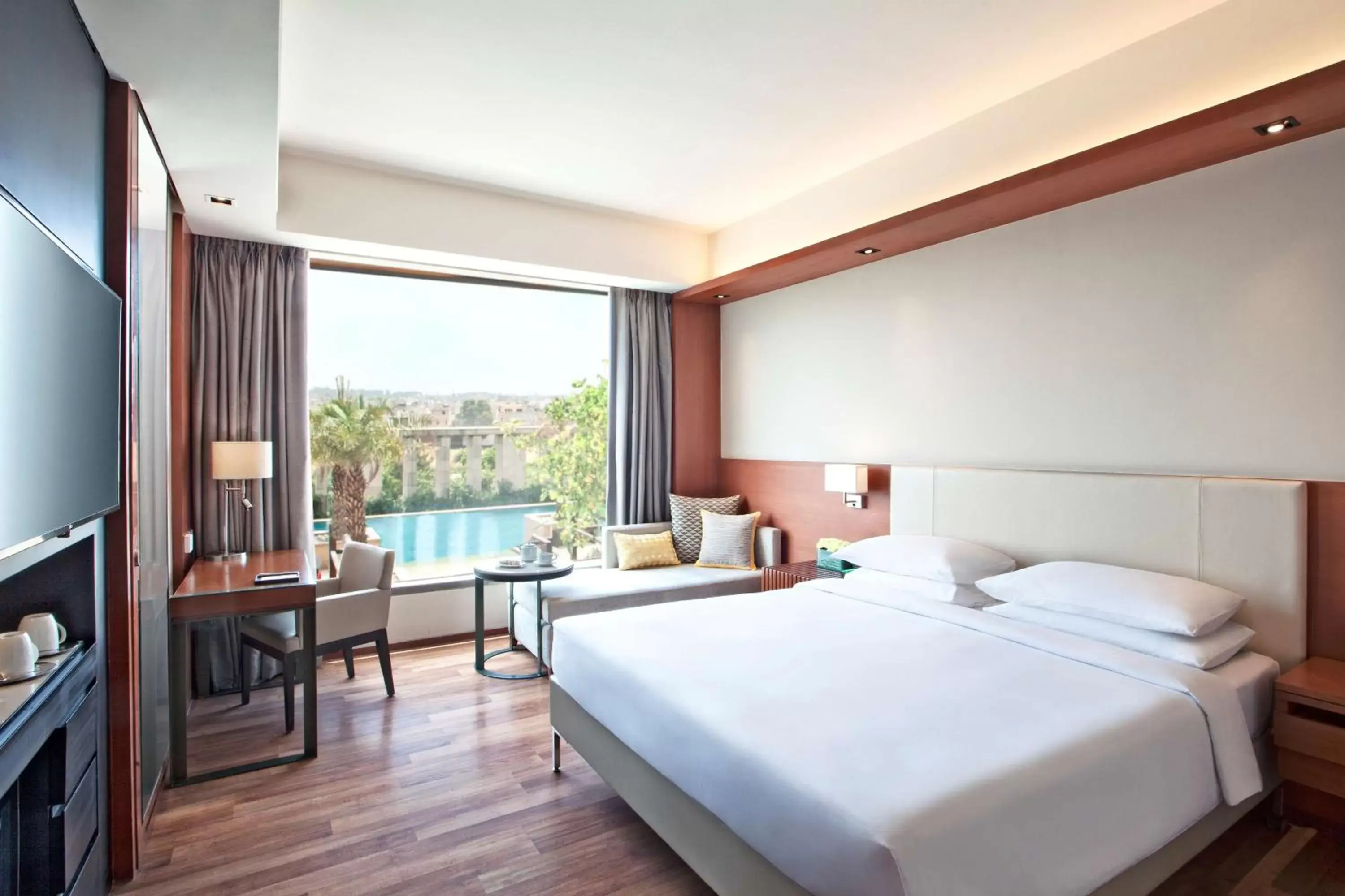 Bedroom, Bed in Hyatt Regency Amritsar Hotel & Spa Bedroom, Bed in Hyatt Regency Amritsar Hotel & Spa