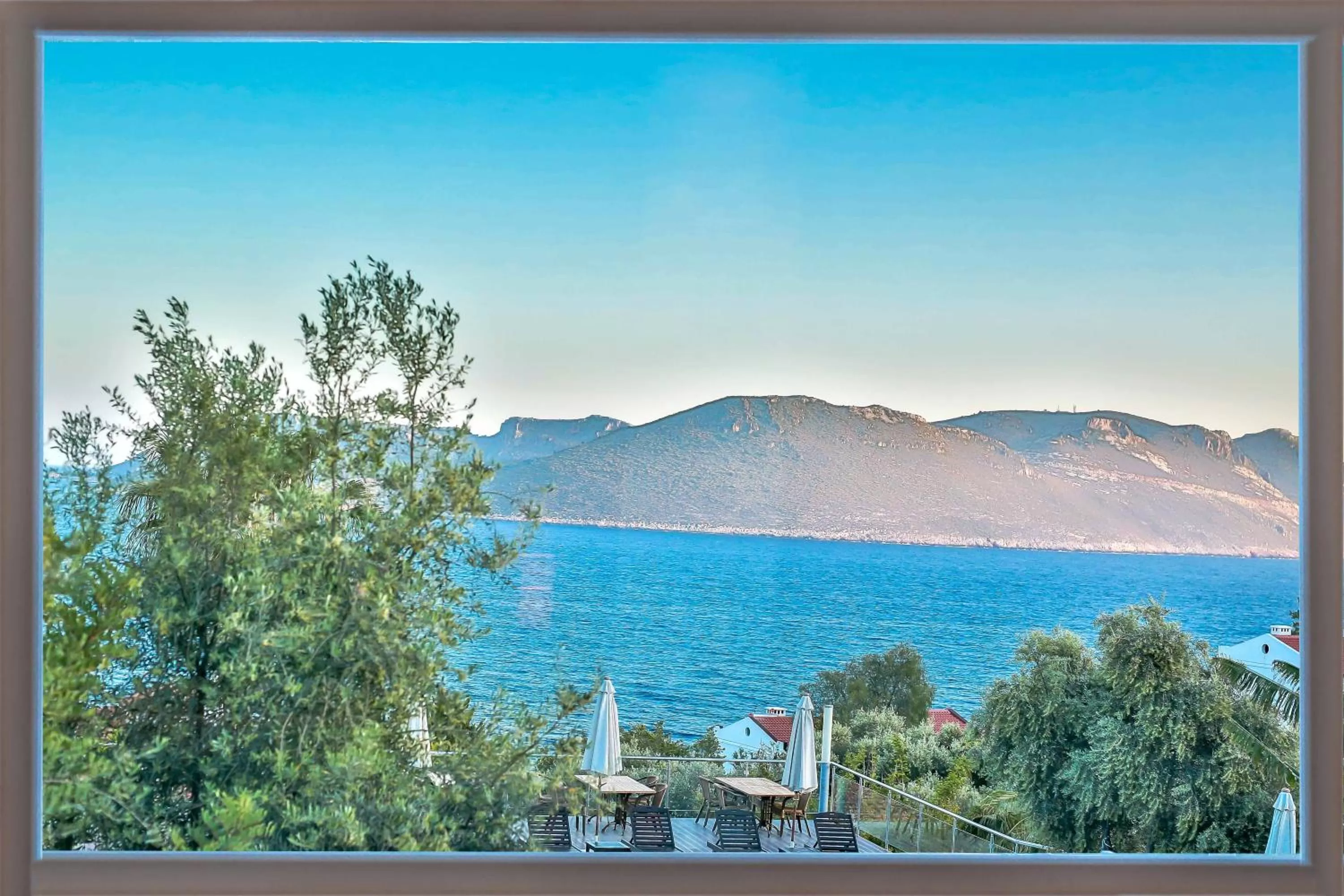 Pool view in Olea Nova Hotel