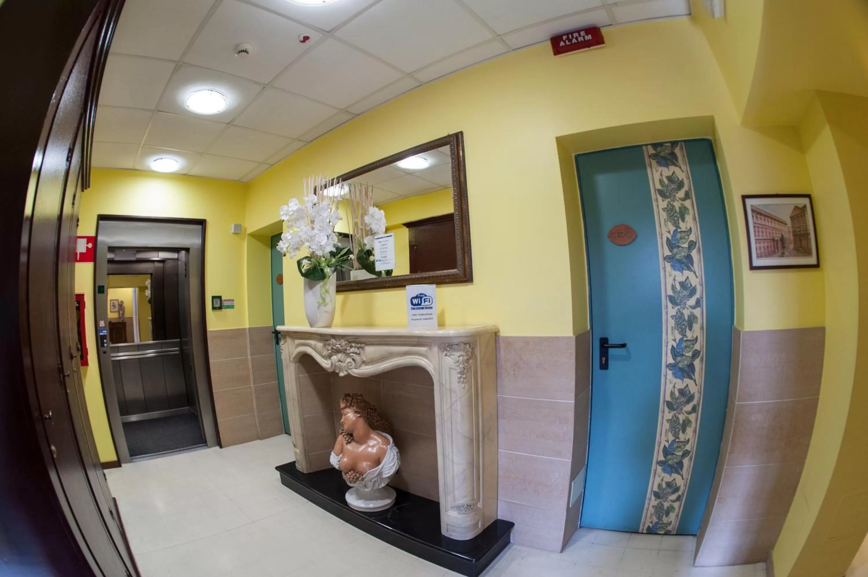 Decorative detail in The Best Hotel