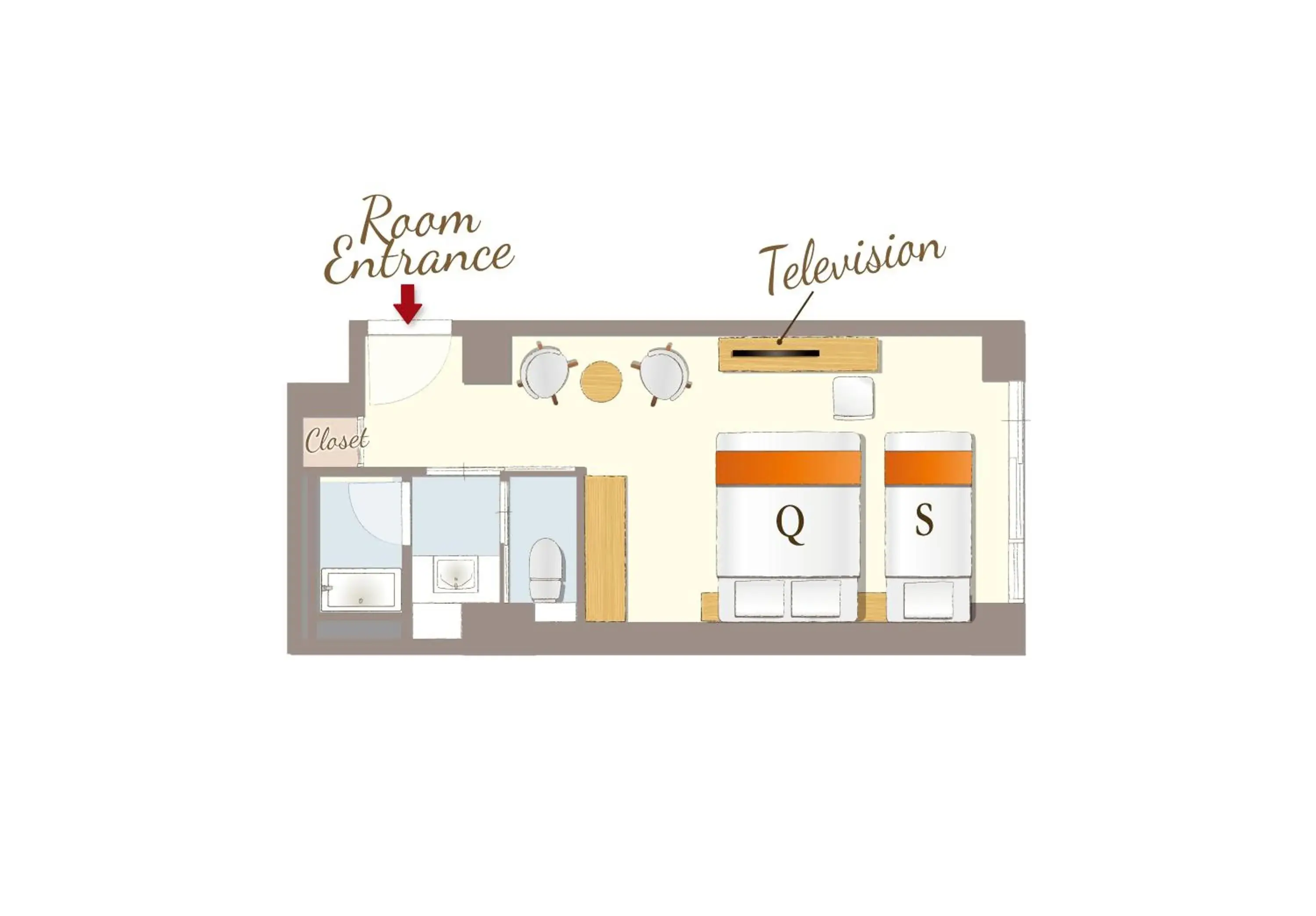 Floor Plan in RESI STAY cotorune KYOTO