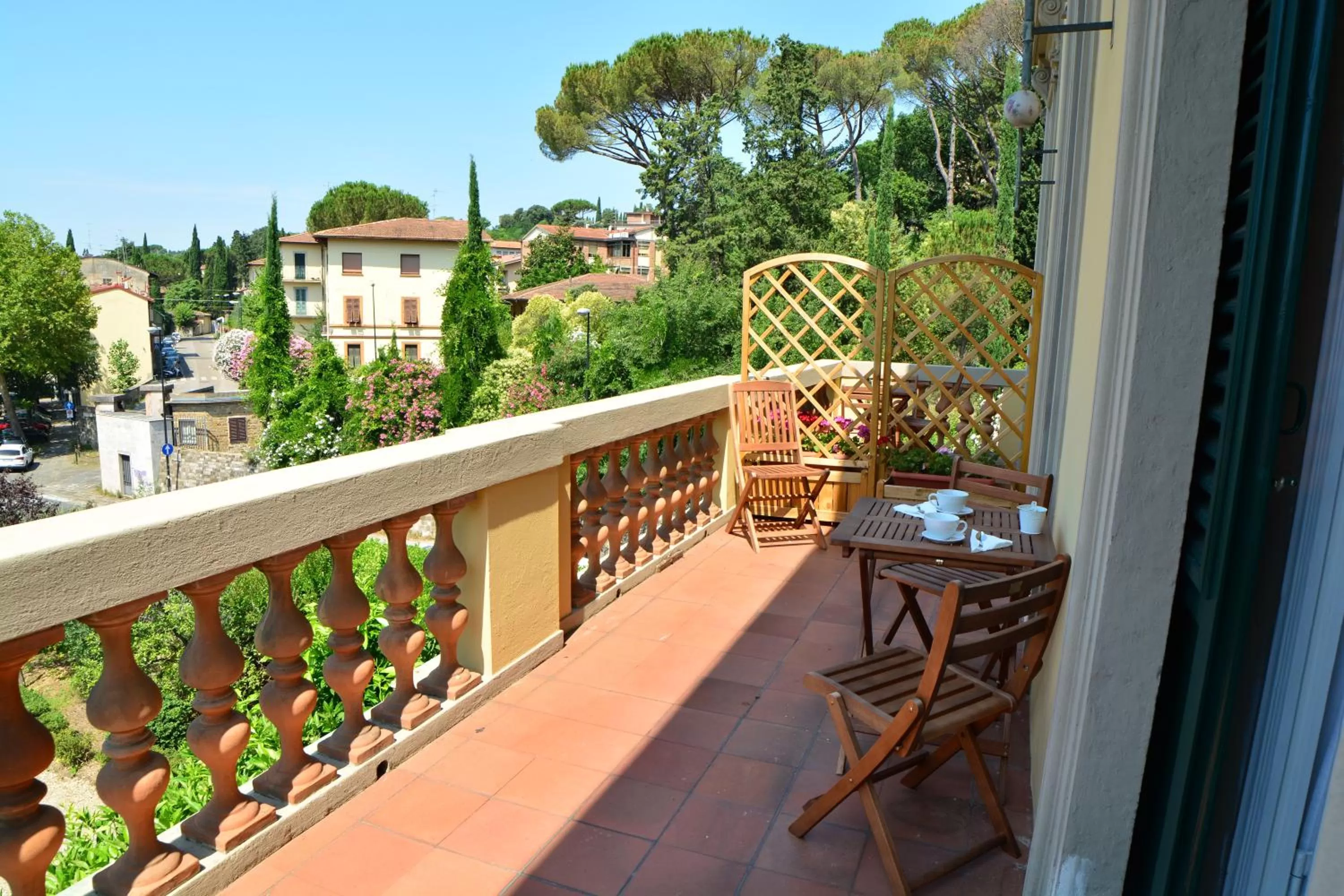 Balcony/Terrace in Dimora Salviati