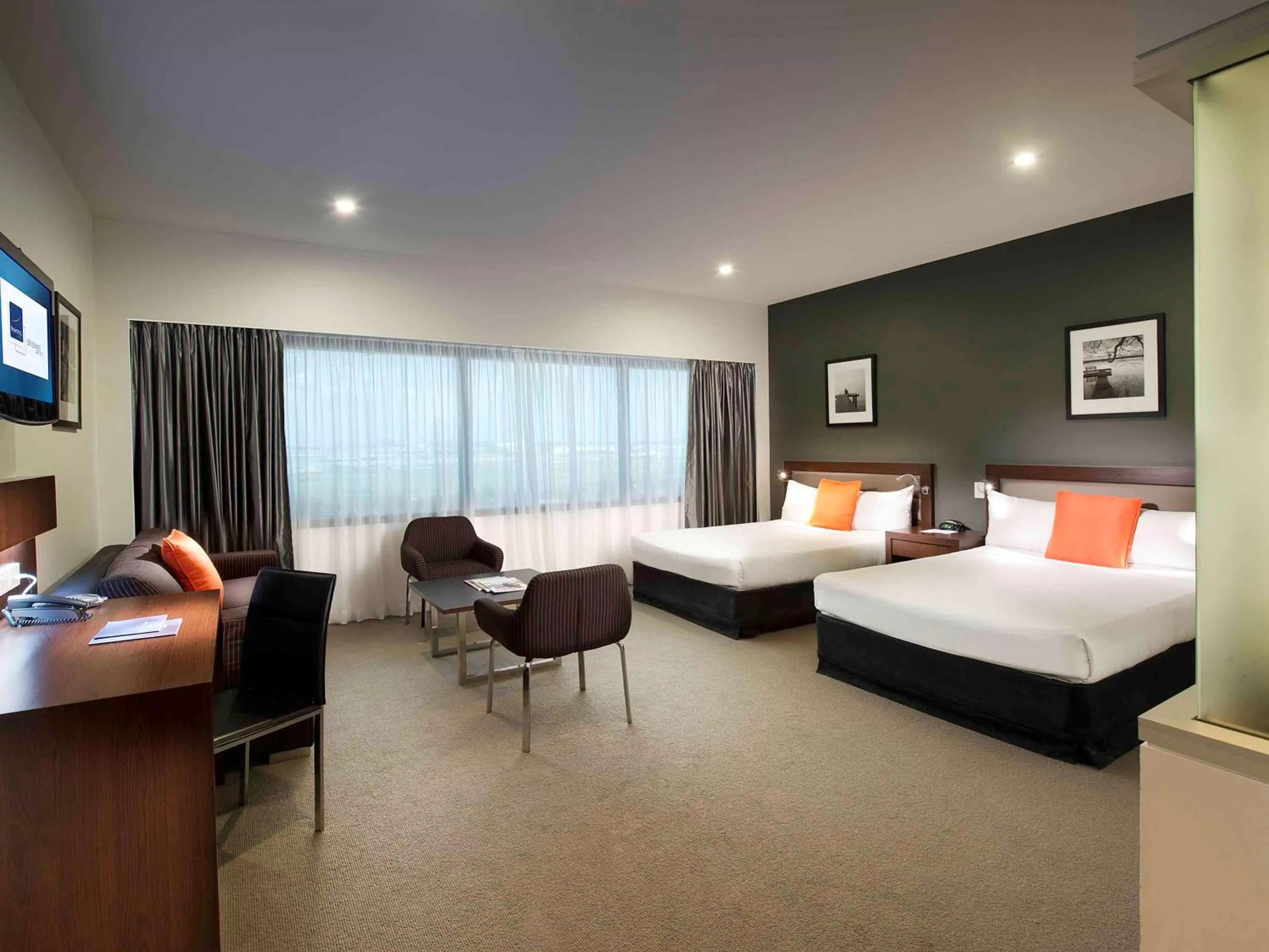 Photo of the whole room, Bed in Novotel Brisbane Airport