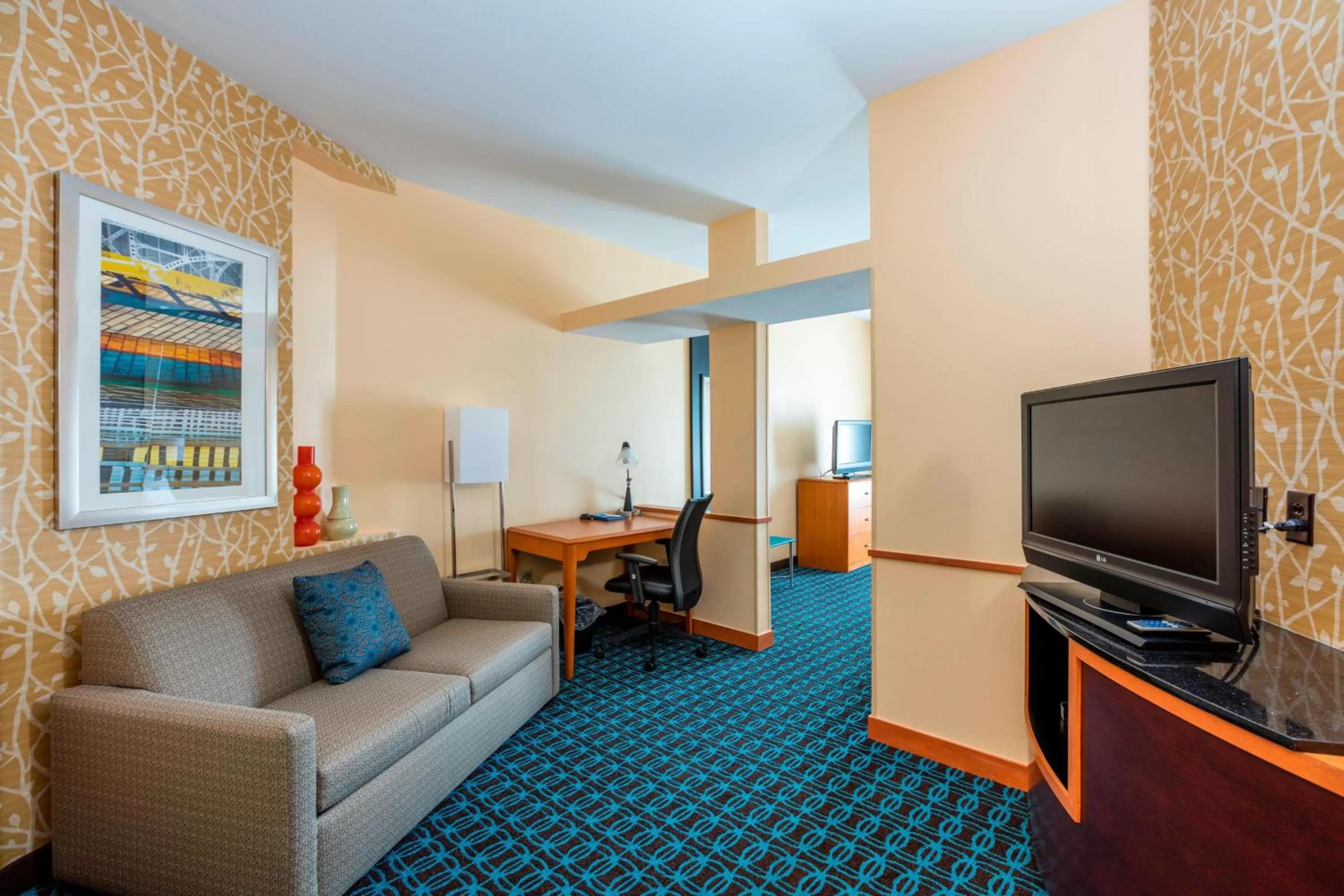 Deluxe King Suite with Sofa Bed in Fairfield Inn & Suites Auburn Opelika