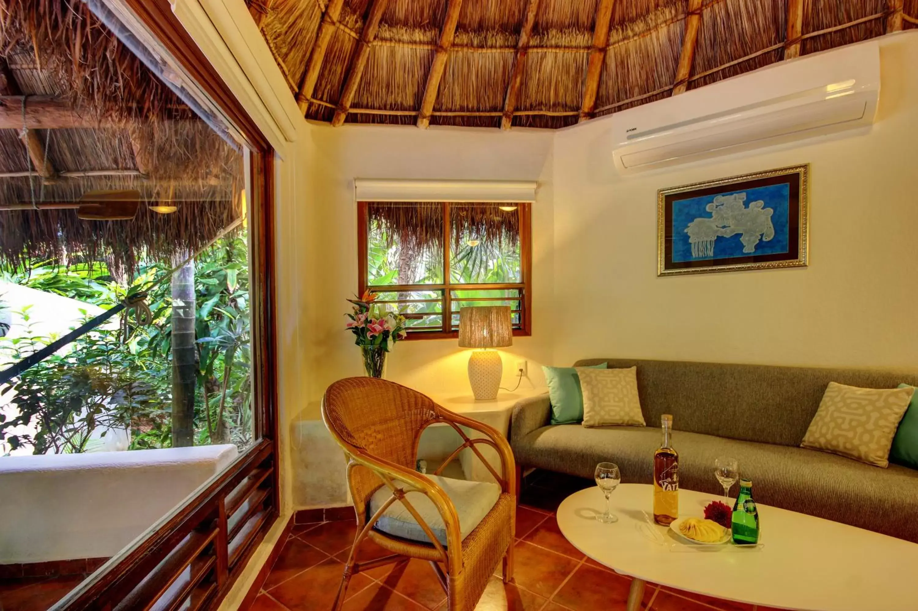 Garden, Seating Area in Riviera Maya Suites