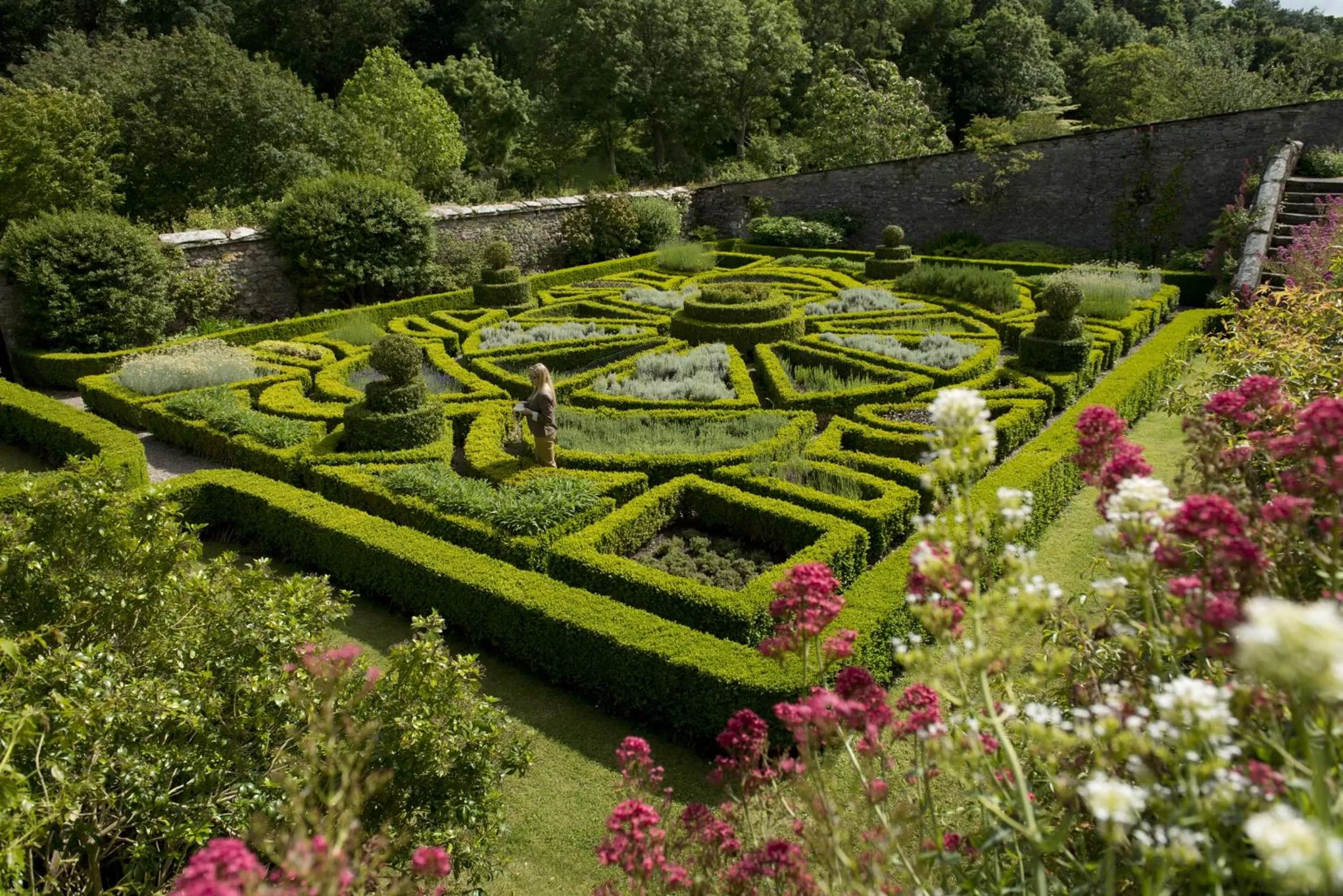 Garden in Bodysgallen Hall and Spa