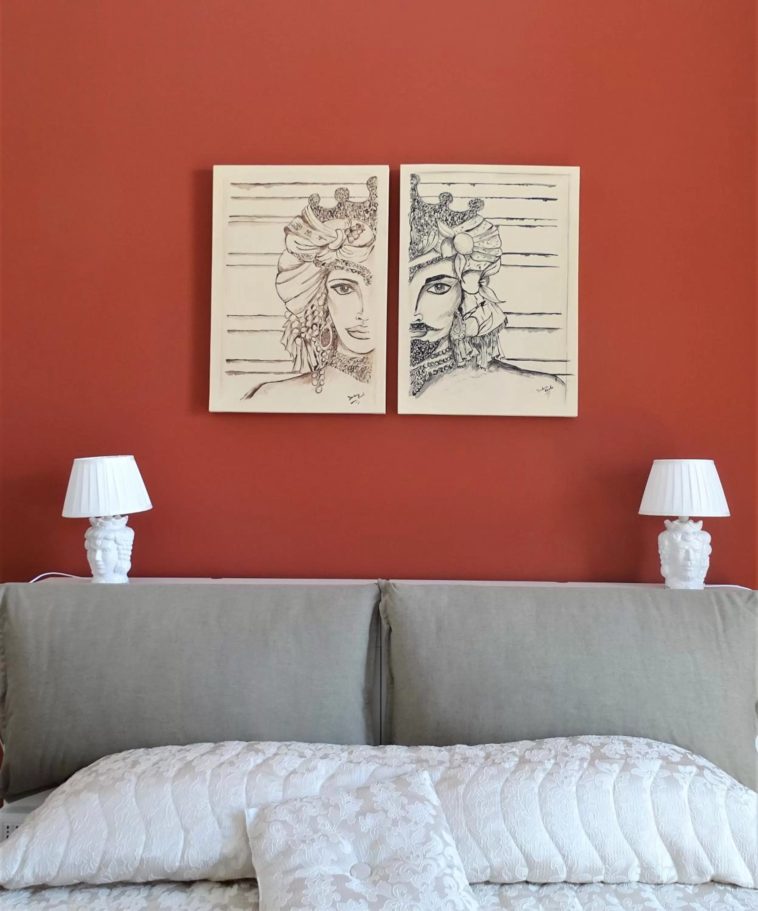 Bedroom, Bed in B&B Sogno Etneo