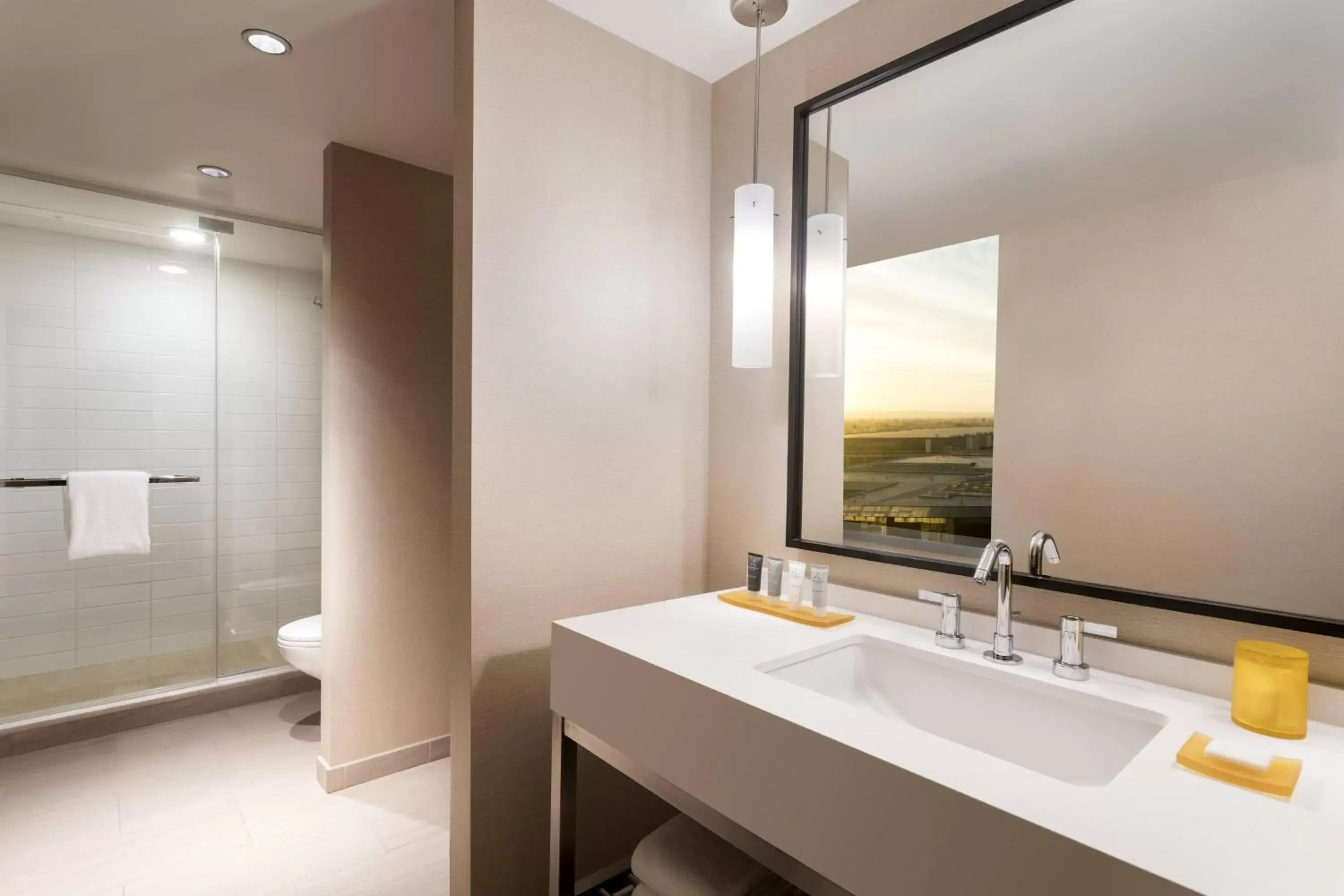 Bathroom in JW Marriott Los Angeles L.A. LIVE