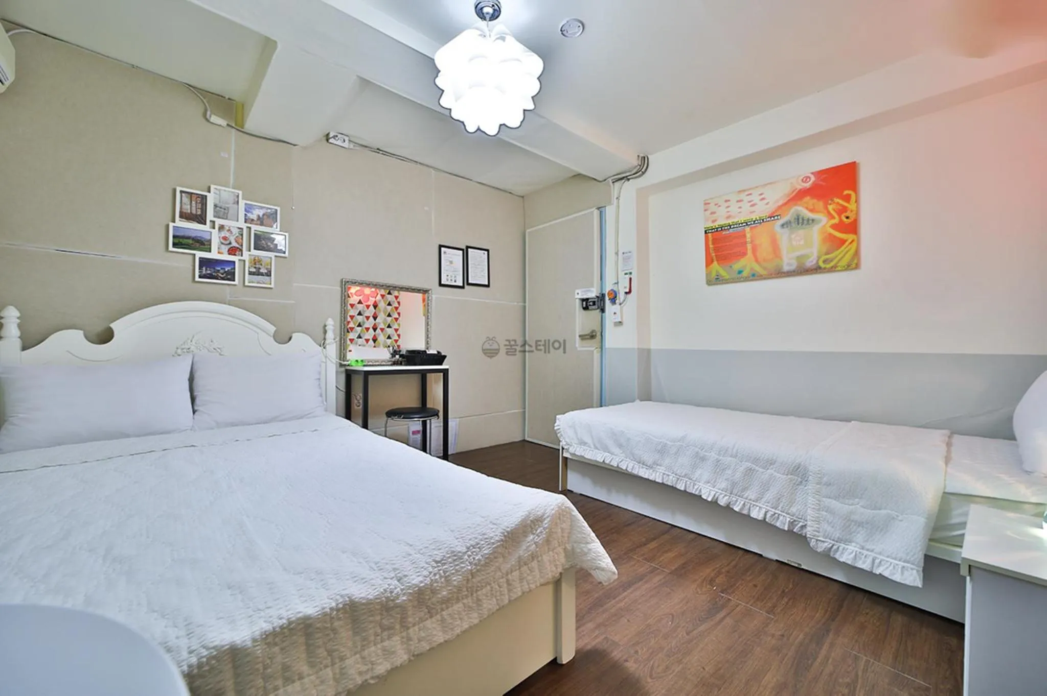 Bedroom, Bed in Hongdae Style Guesthouse