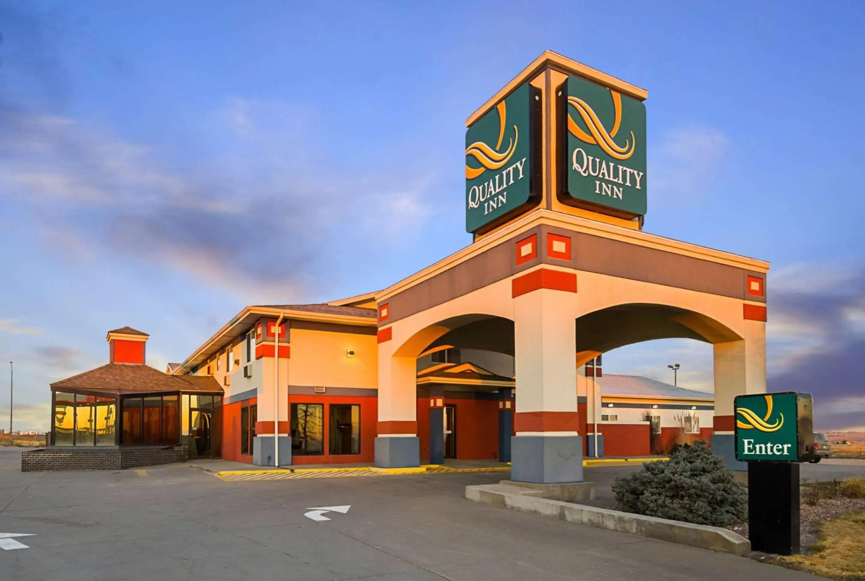 Property building in Quality Inn Sidney I-80