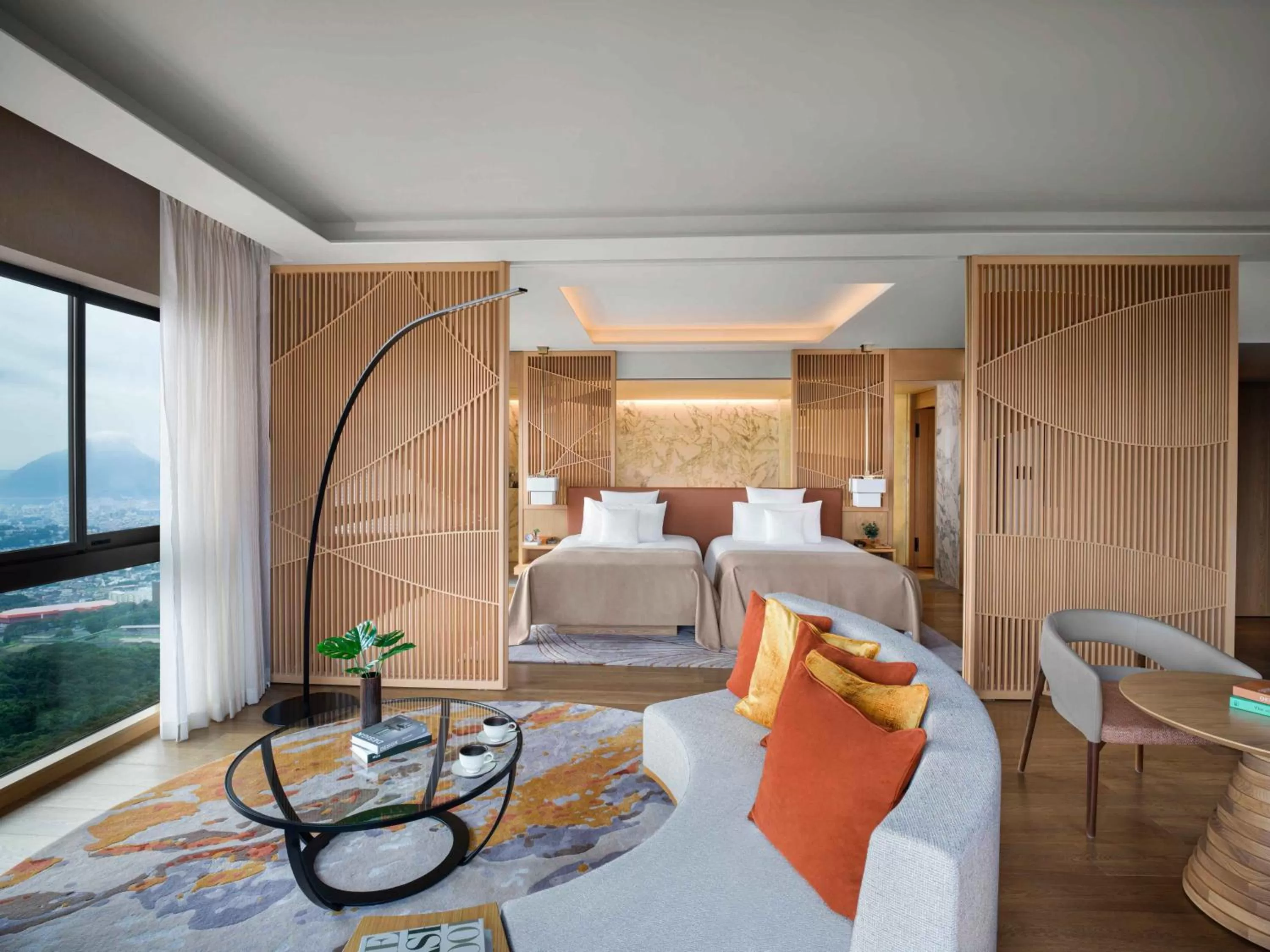 Photo of the whole room, Bed in ANA InterContinental Beppu Resort & Spa by IHG