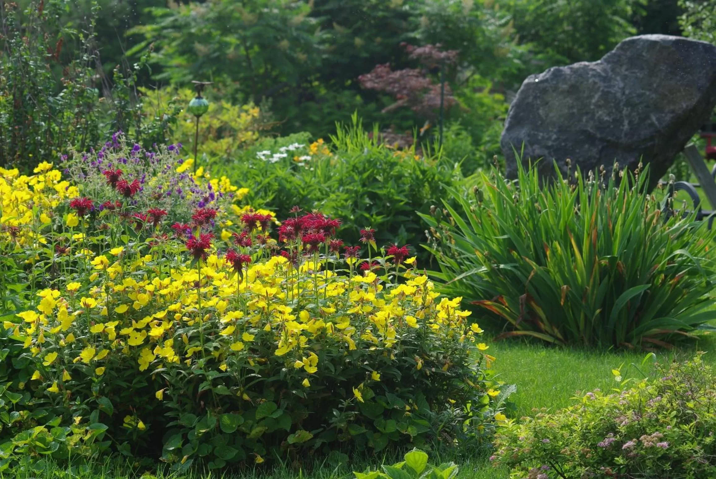 Garden in Atelier Galerie Anne Drouin Peinture & Pension
