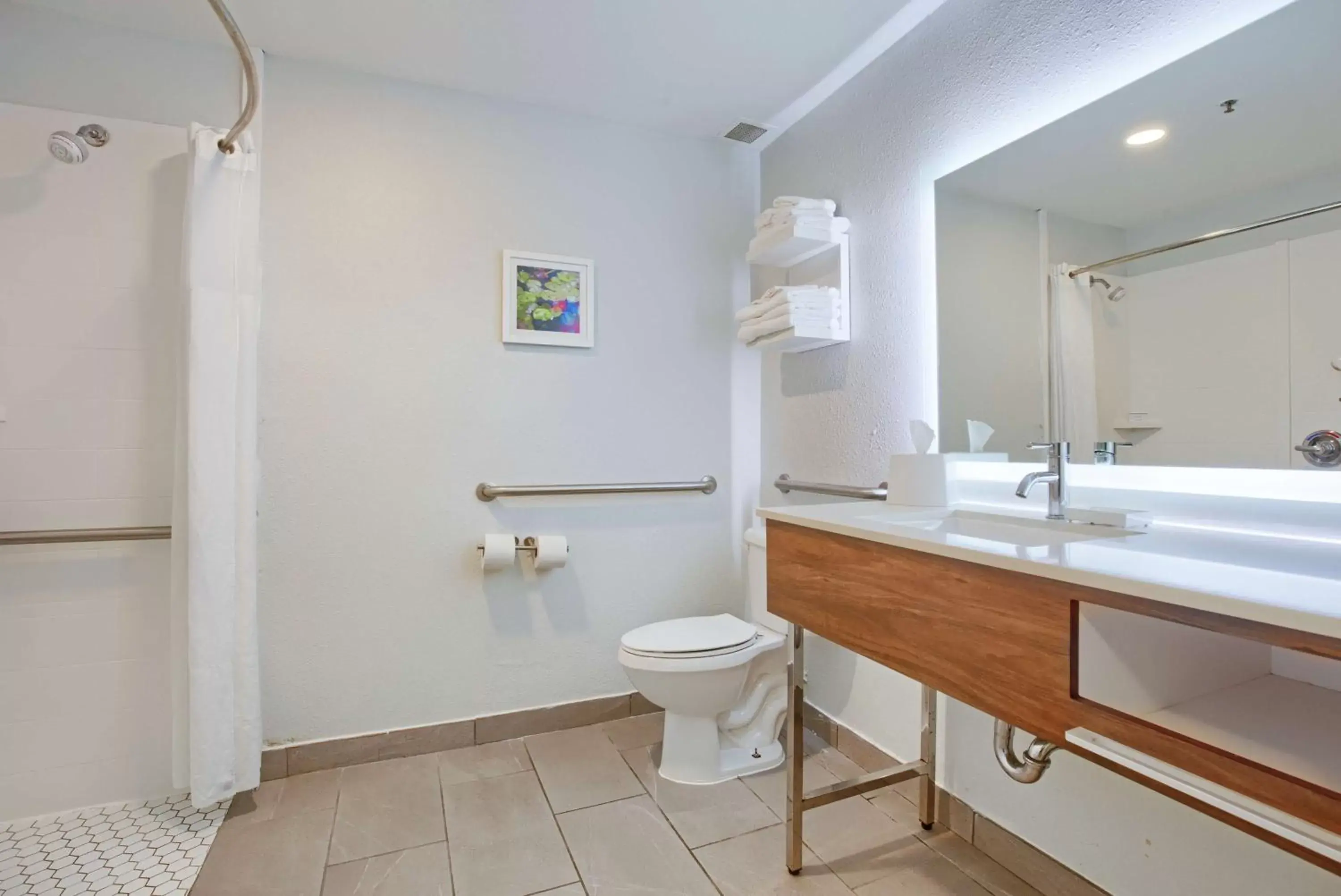 Bathroom in Hampton Inn Slidell