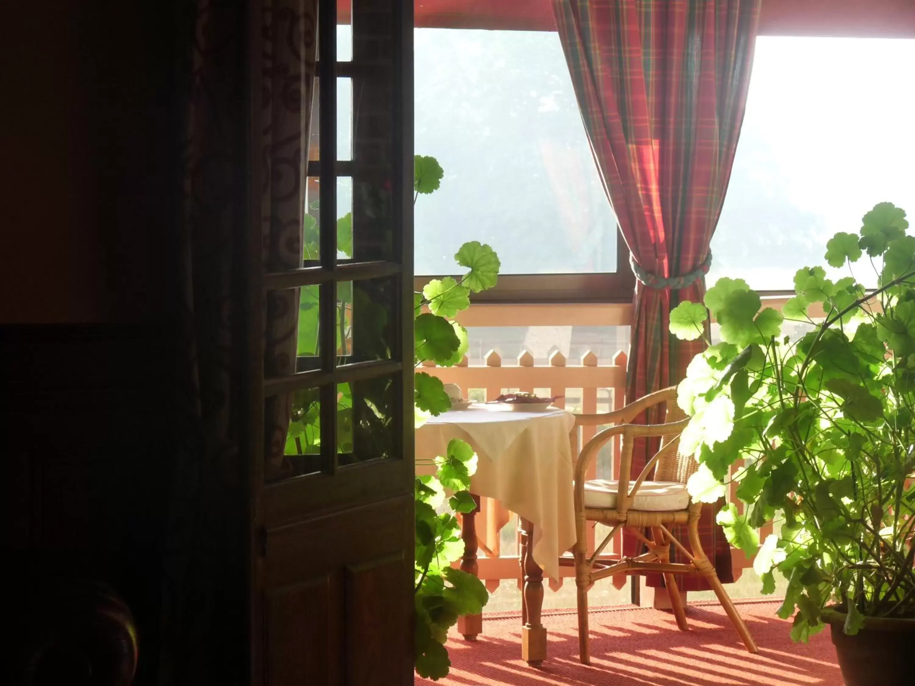 Balcony/Terrace in Château de la Râpée