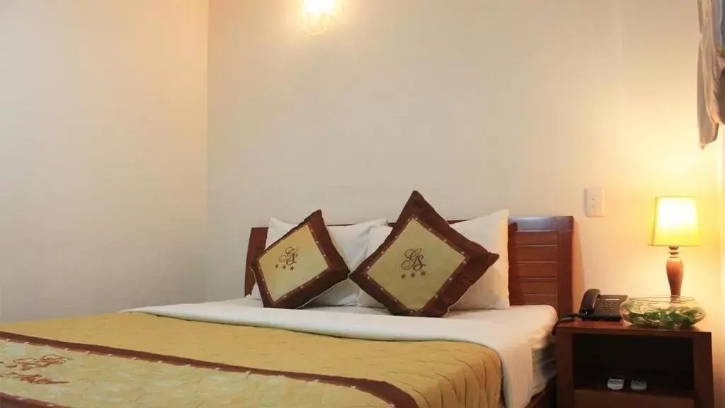 Bed in The Alley Saigon Hotel Bed in The Alley Saigon Hotel