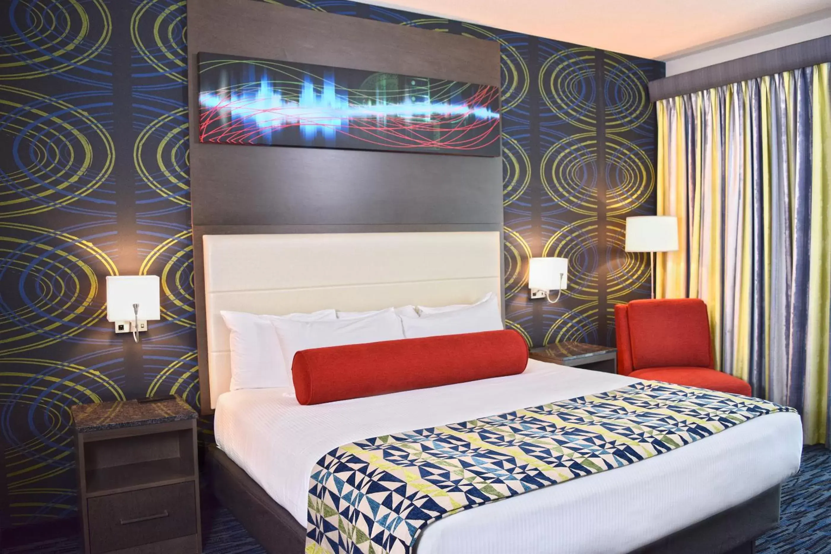 Bed in Rhythm City Casino & Resort