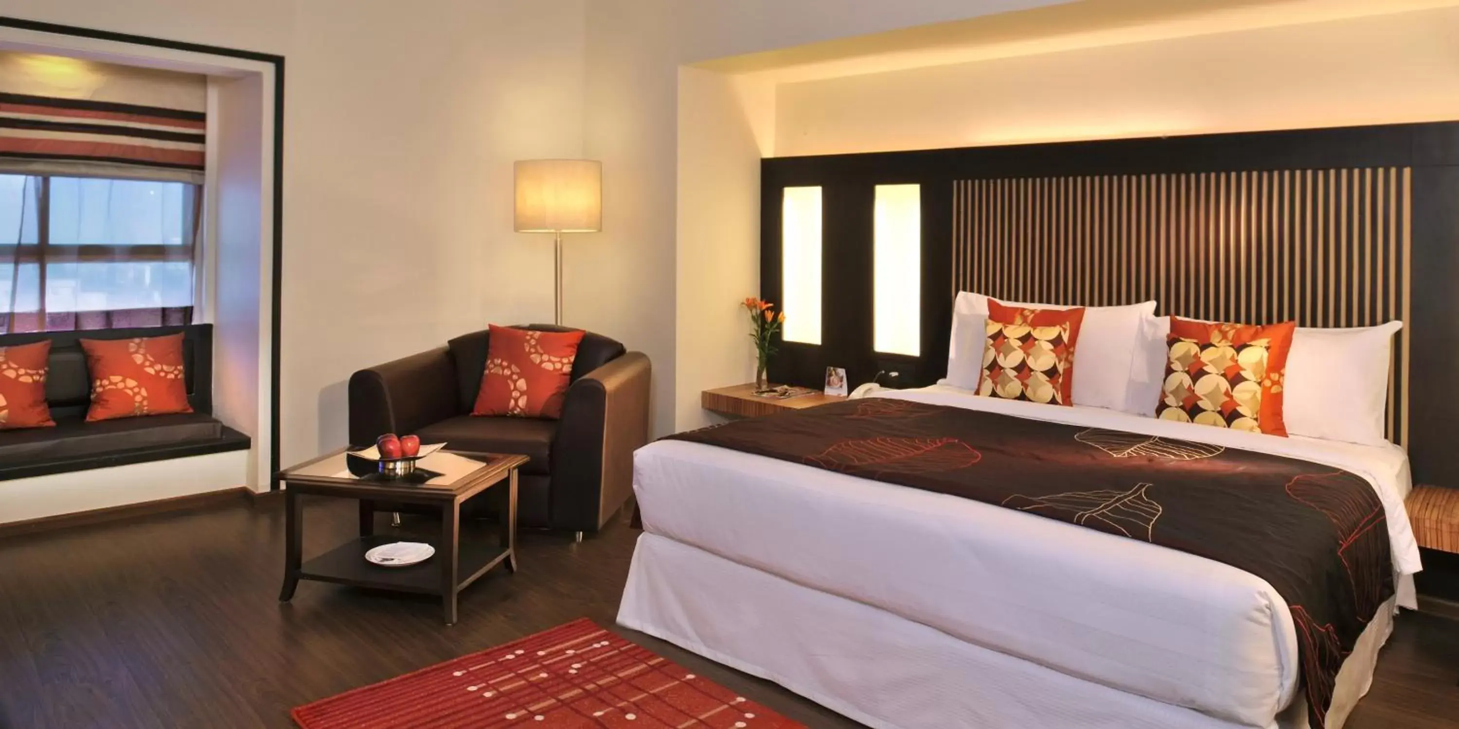 Bedroom, Bed in Fortune Inn Haveli, Gandhinagar - Member ITC's Hotel Group