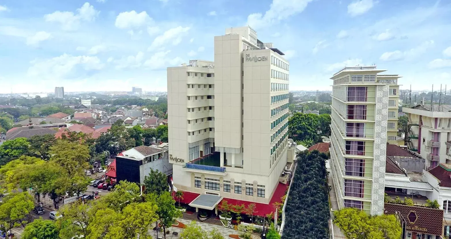 Bird's eye view in De Paviljoen Bandung