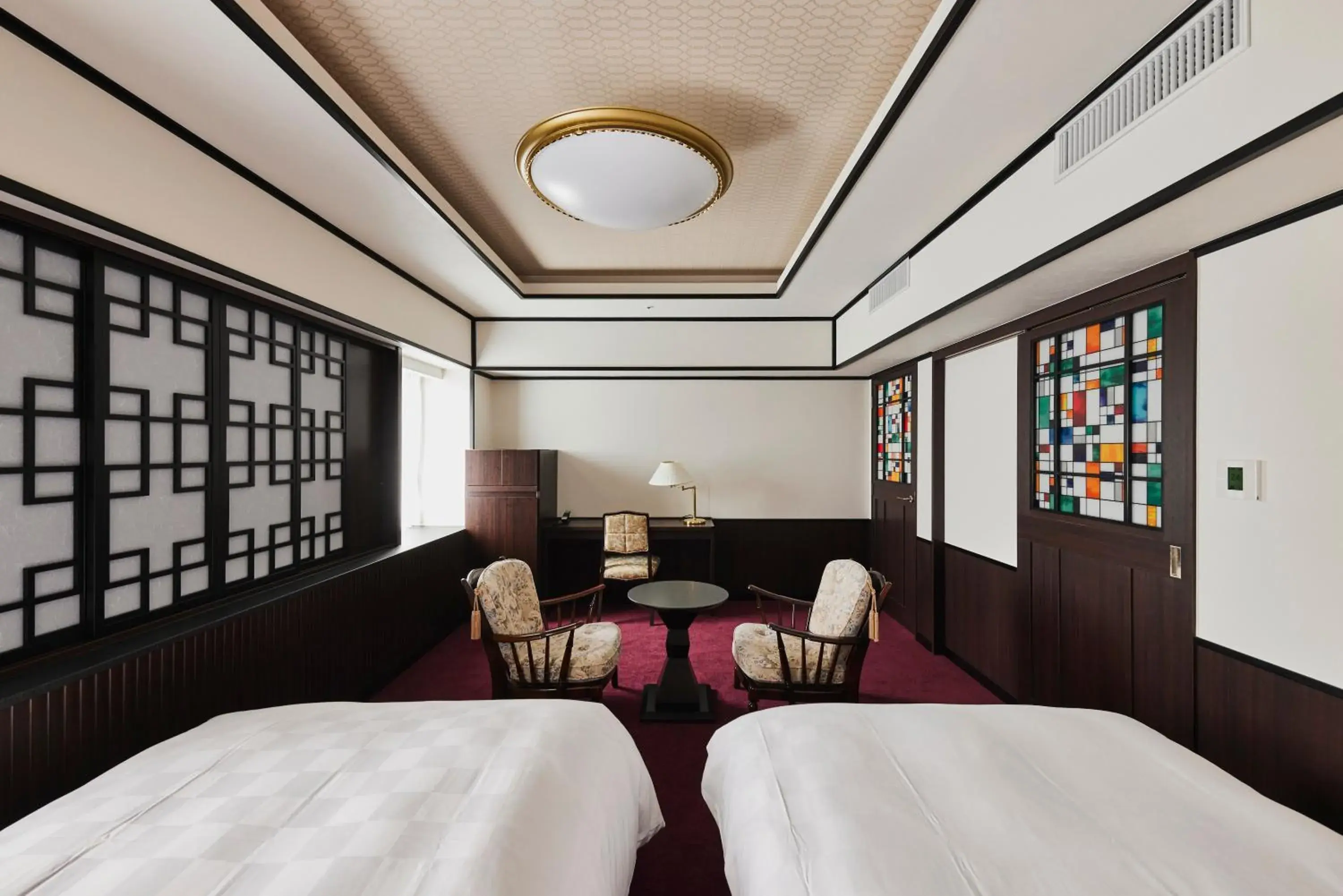 hair dresser, Bed in Richmond Hotel Nagasaki Shianbashi