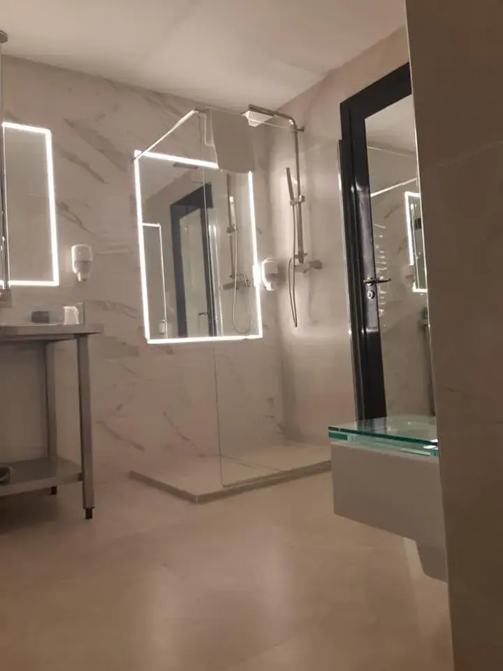 Bathroom in Grand hotel irpinia & SPA