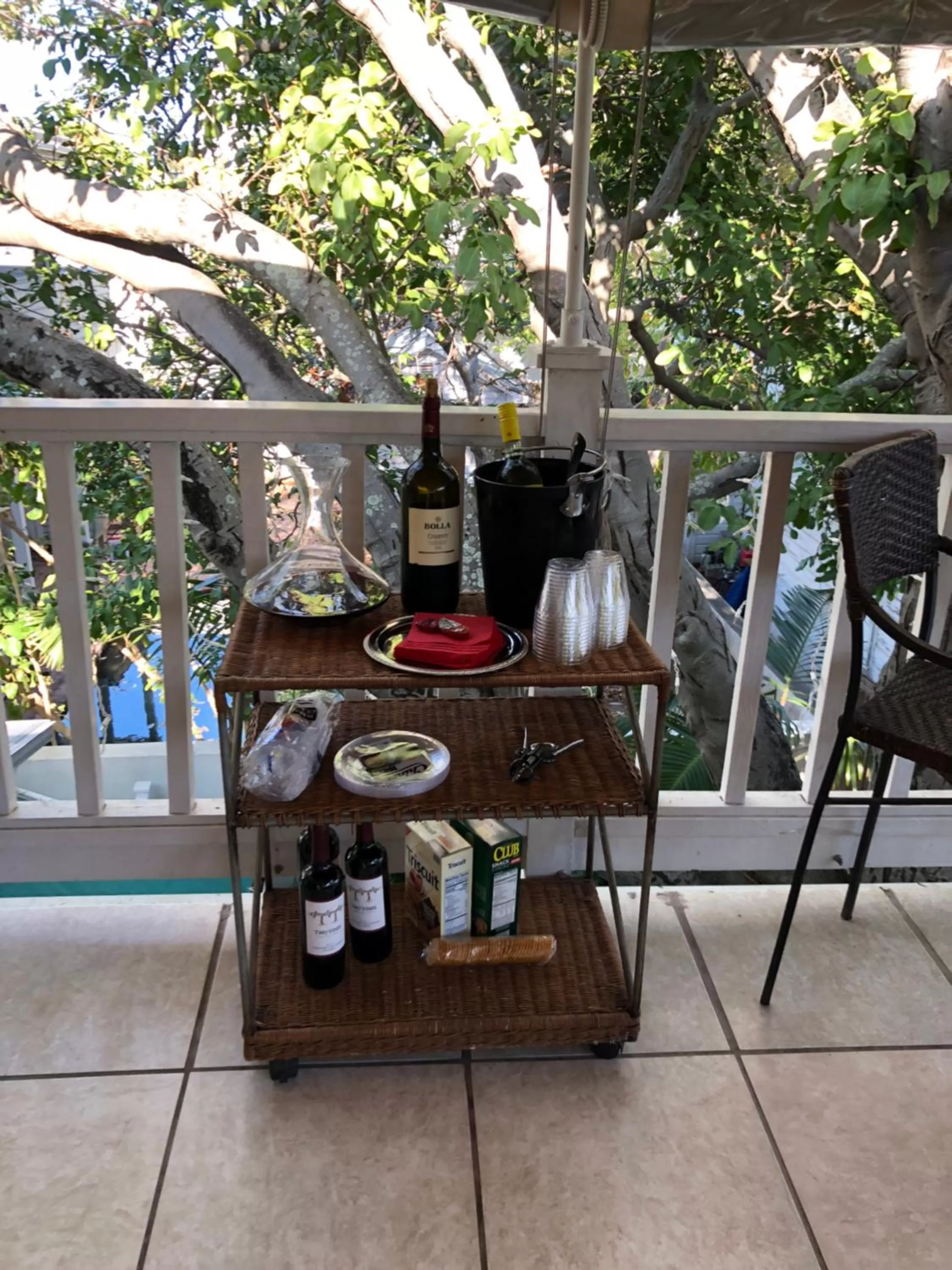 Balcony/Terrace in L'Habitation Guesthouse- Adult Exclusive