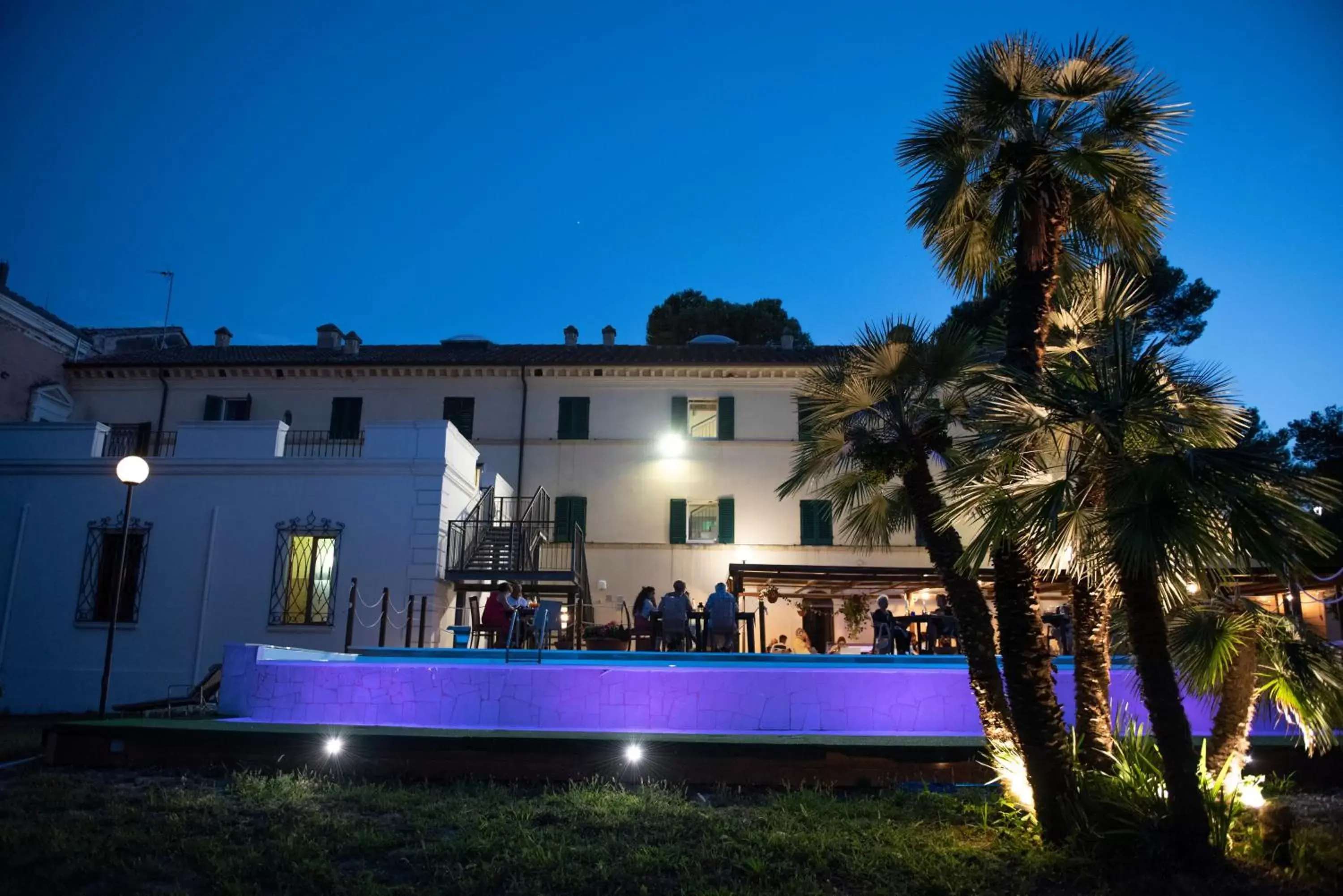 Sunset, Swimming Pool in Tenuta Villa Colle Sereno