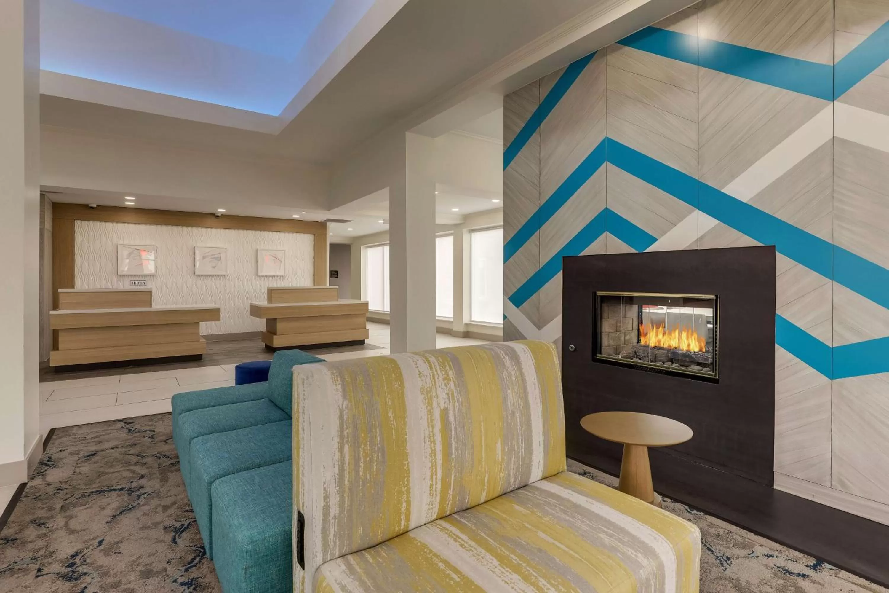 Lobby or reception in Hilton Garden Inn Fort Worth/Fossil Creek