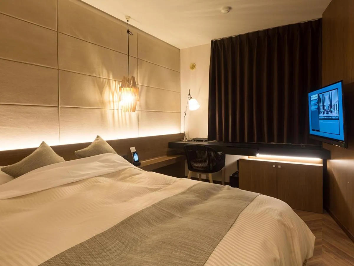 Bed in Hotel Paco Hakodate