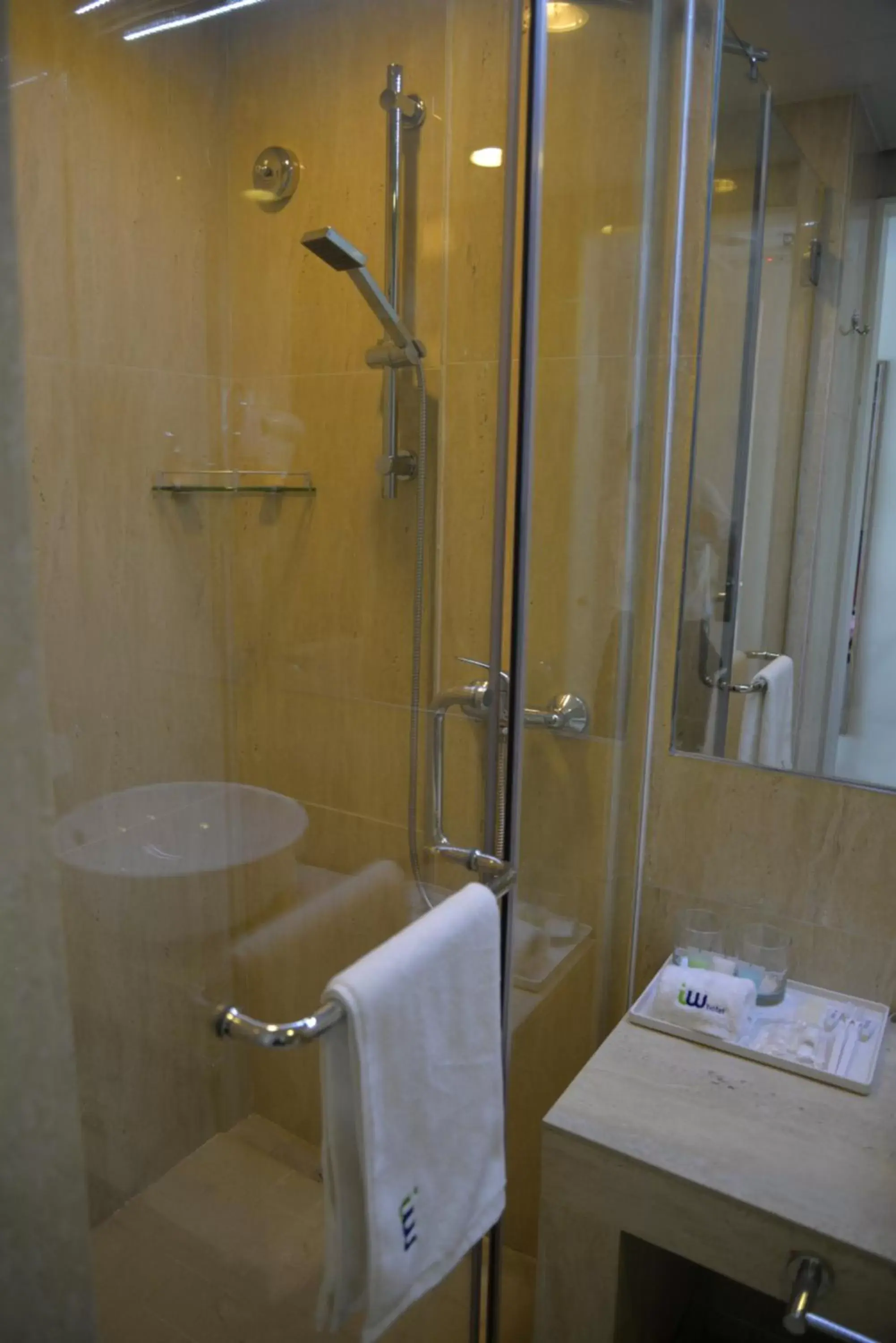 Shower, Bathroom in IW Hotel