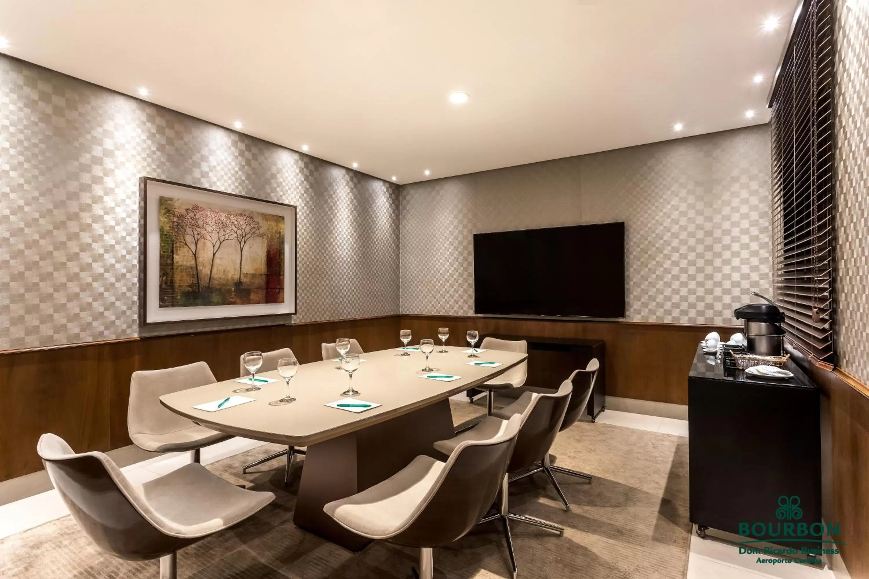 Meeting/conference room in Bourbon Dom Ricardo Aeroporto Curitiba Business Hotel