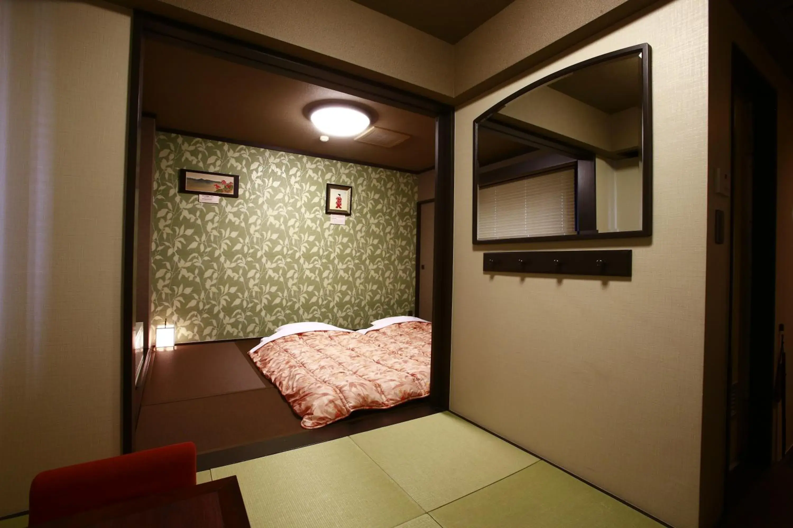 Photo of the whole room, Bed in Hotel New Station