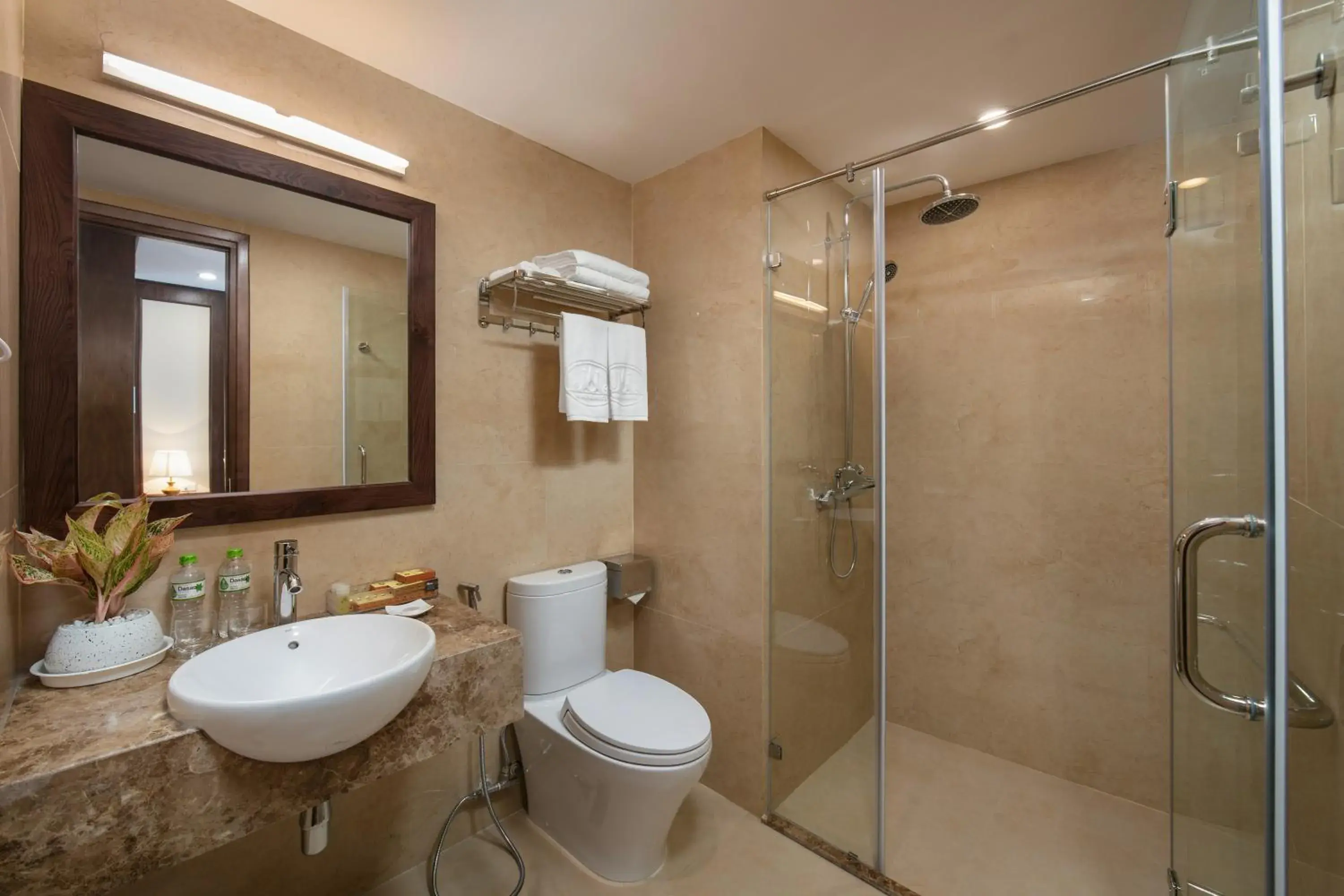 Shower, Bathroom in Marina Hotel Hanoi