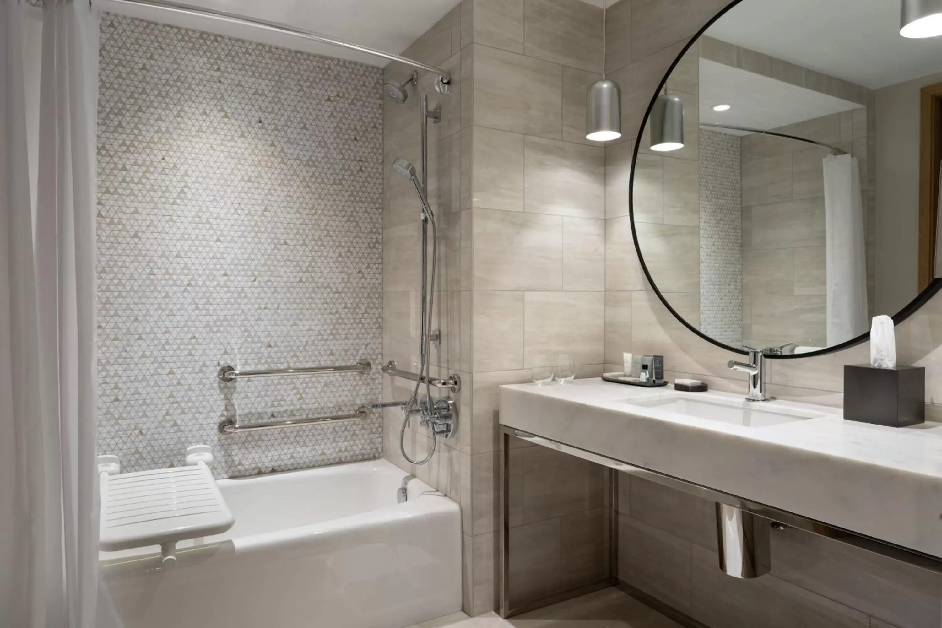 Queen Guest Room with Two Queen Beds - Hearing Accessible in JW Marriott Tampa Water Street Queen Guest Room with Two Queen Beds - Hearing Accessible in JW Marriott Tampa Water Street