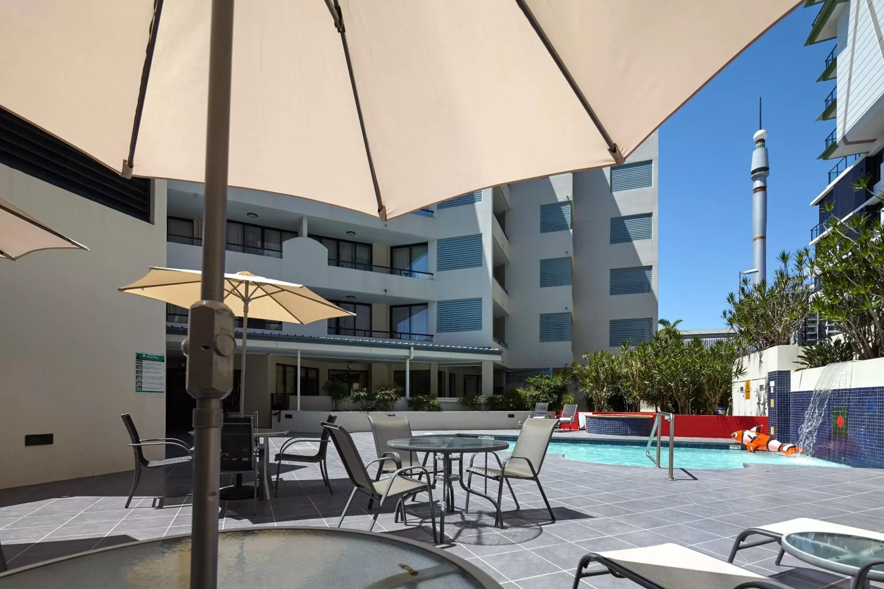 Swimming pool, Property Building in West End Central Apartments