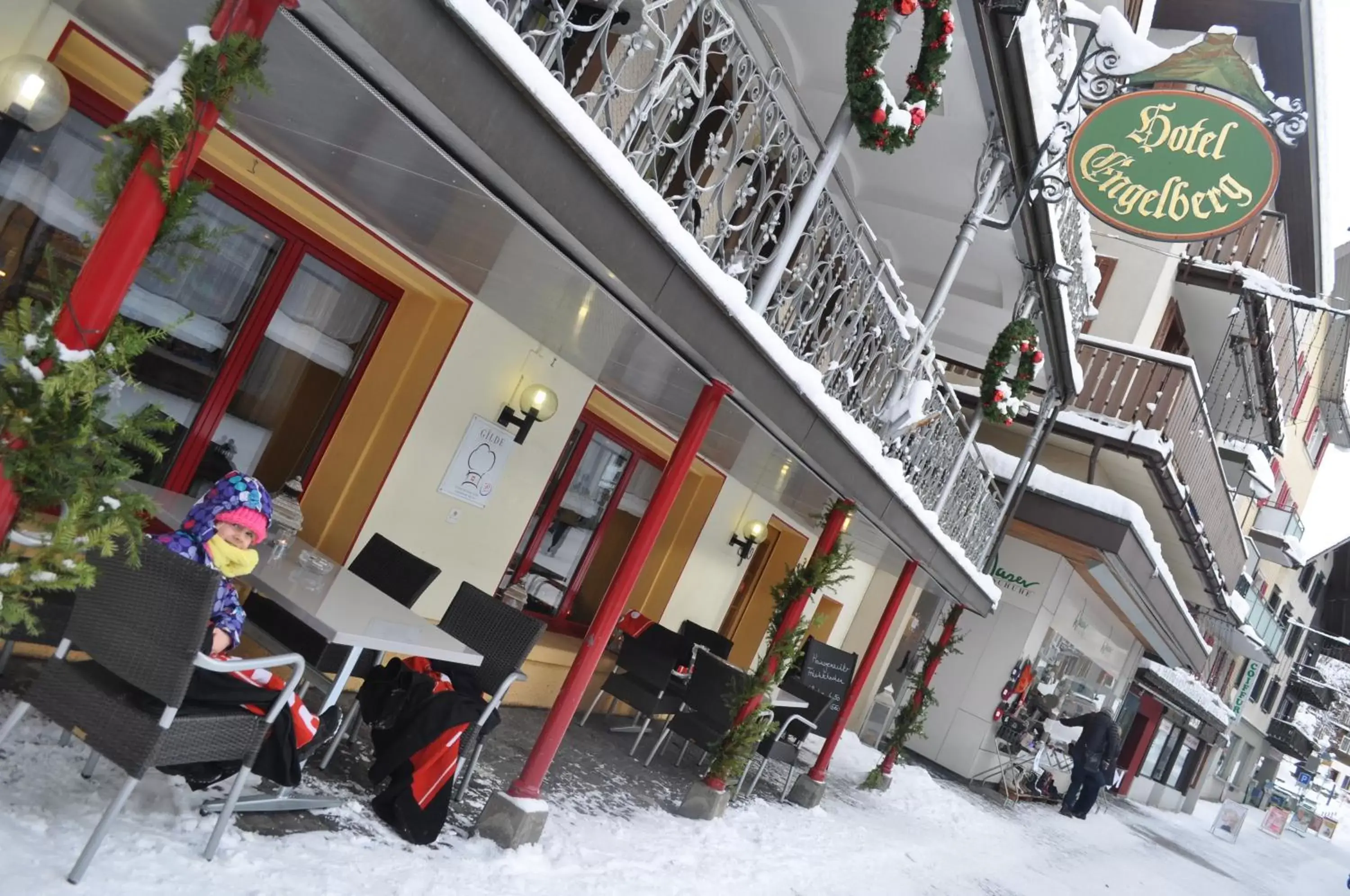 Facade/entrance, Restaurant/Places to Eat in Hotel Engelberg "das Trail Hotel"