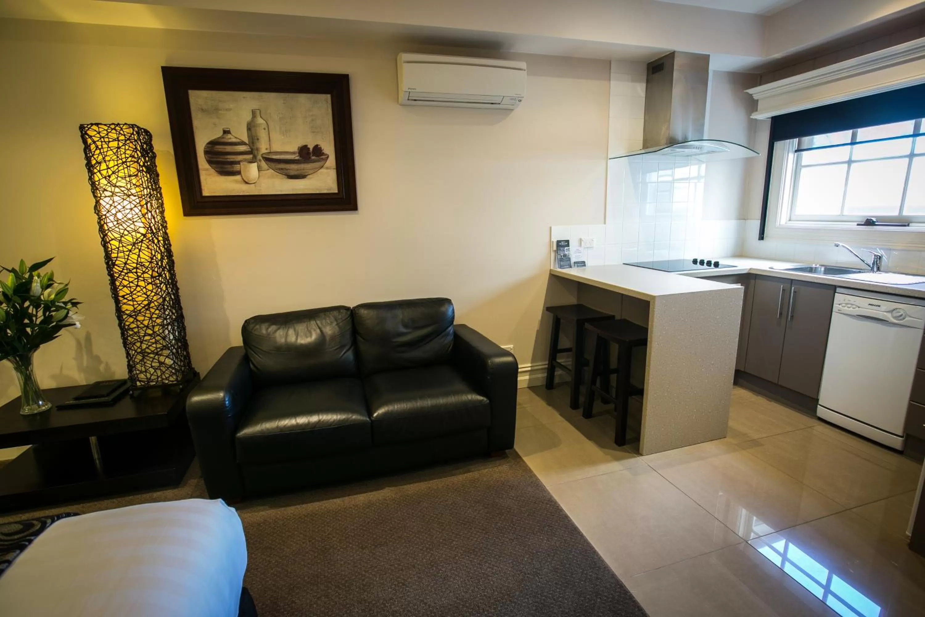 Living room in Gallery Apartments