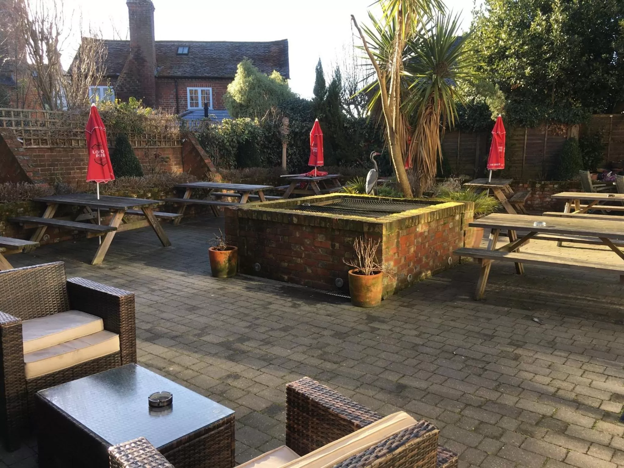 Property building in The White Hart pub and rooms