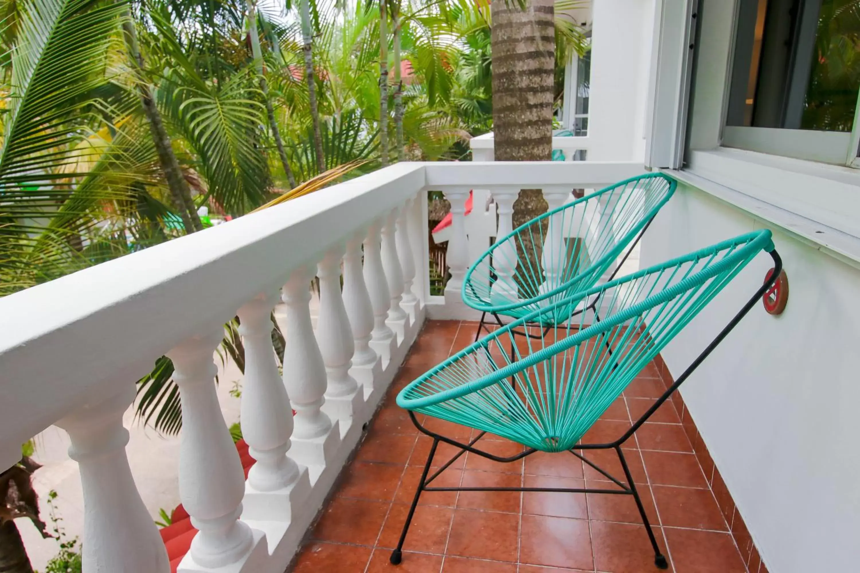 View (from property/room), Balcony/Terrace in Hotel Villas Colibrí Suites & Bungalows